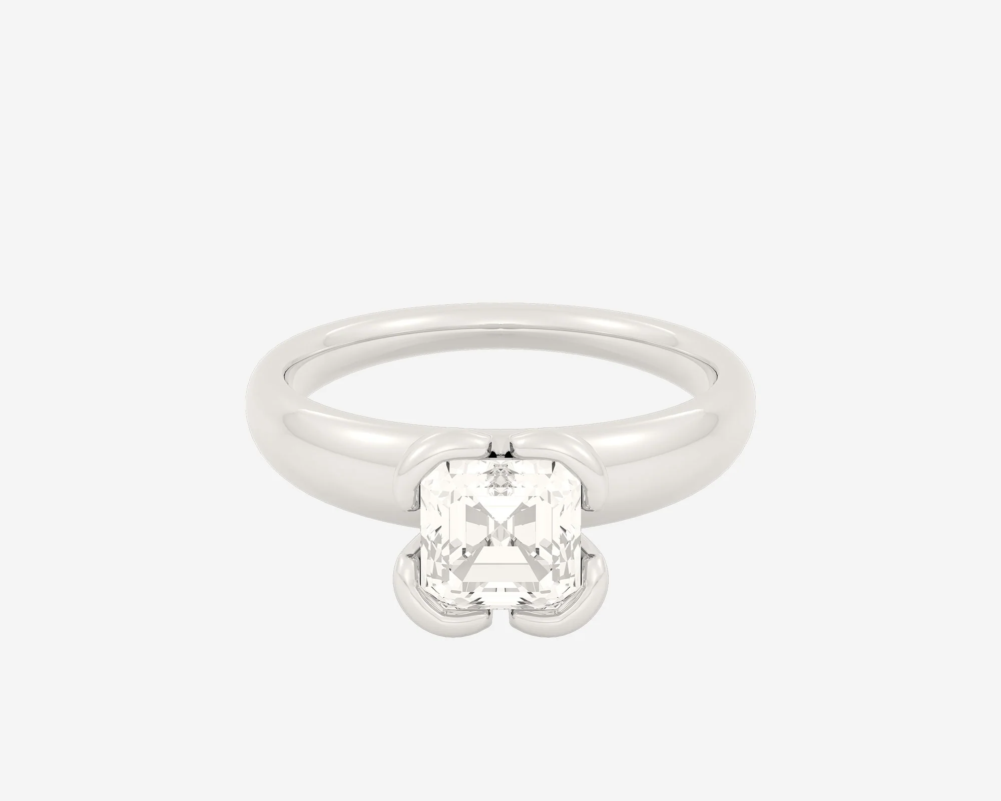 The Bloom Solitaire — Asscher - Image 13