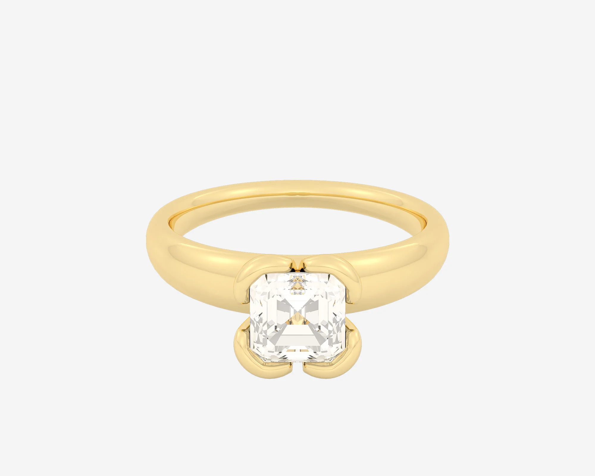 The Bloom Solitaire — Asscher - Image 14