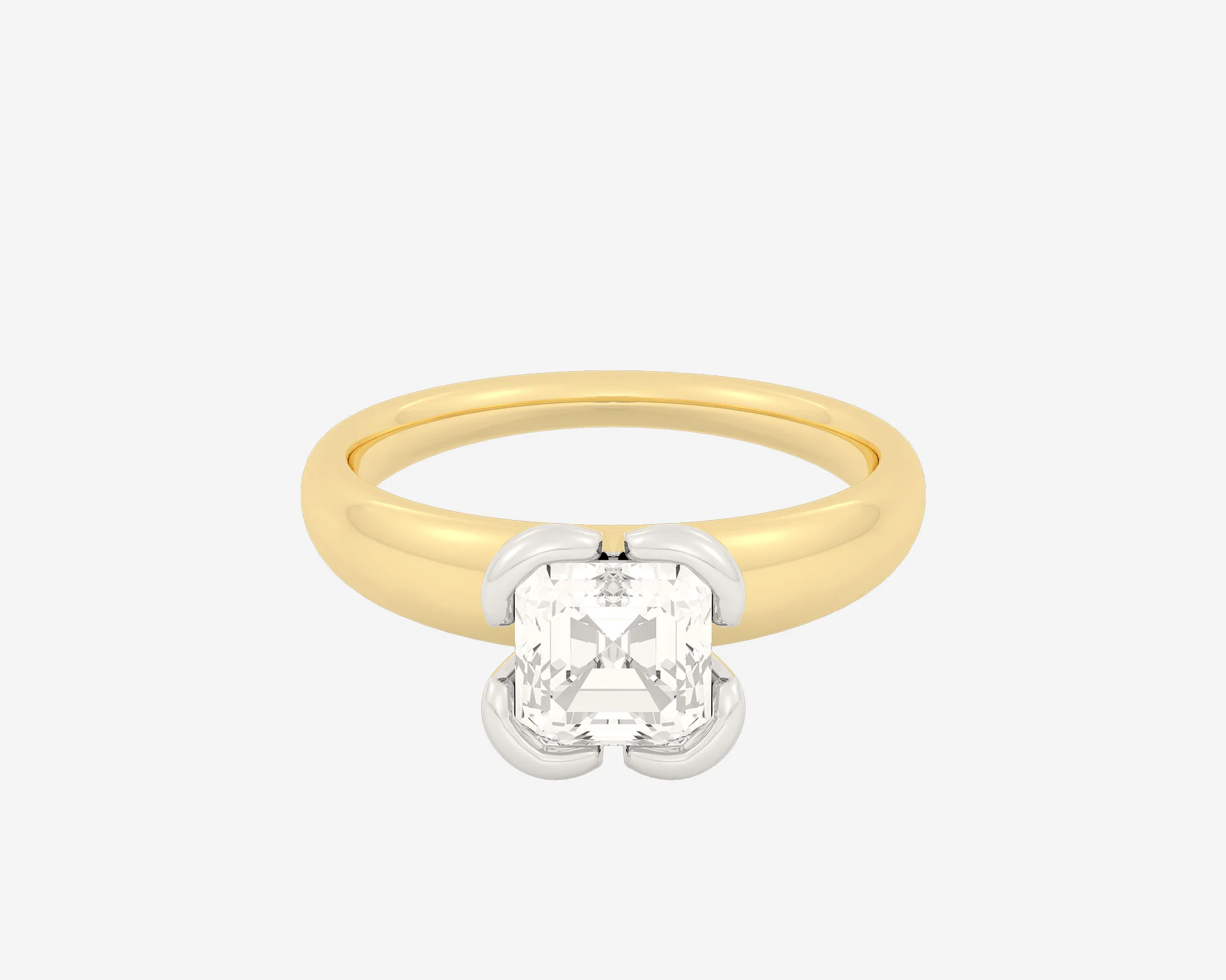 The Bloom Solitaire — Asscher - Image 15