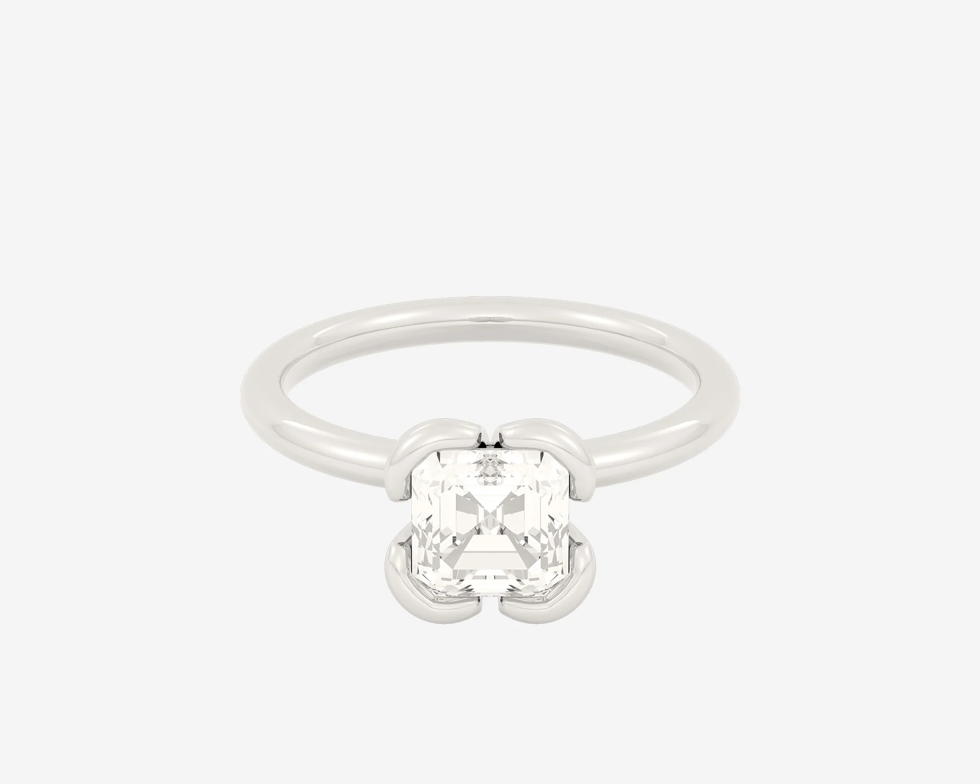 The Bloom Solitaire — Asscher - Image 2