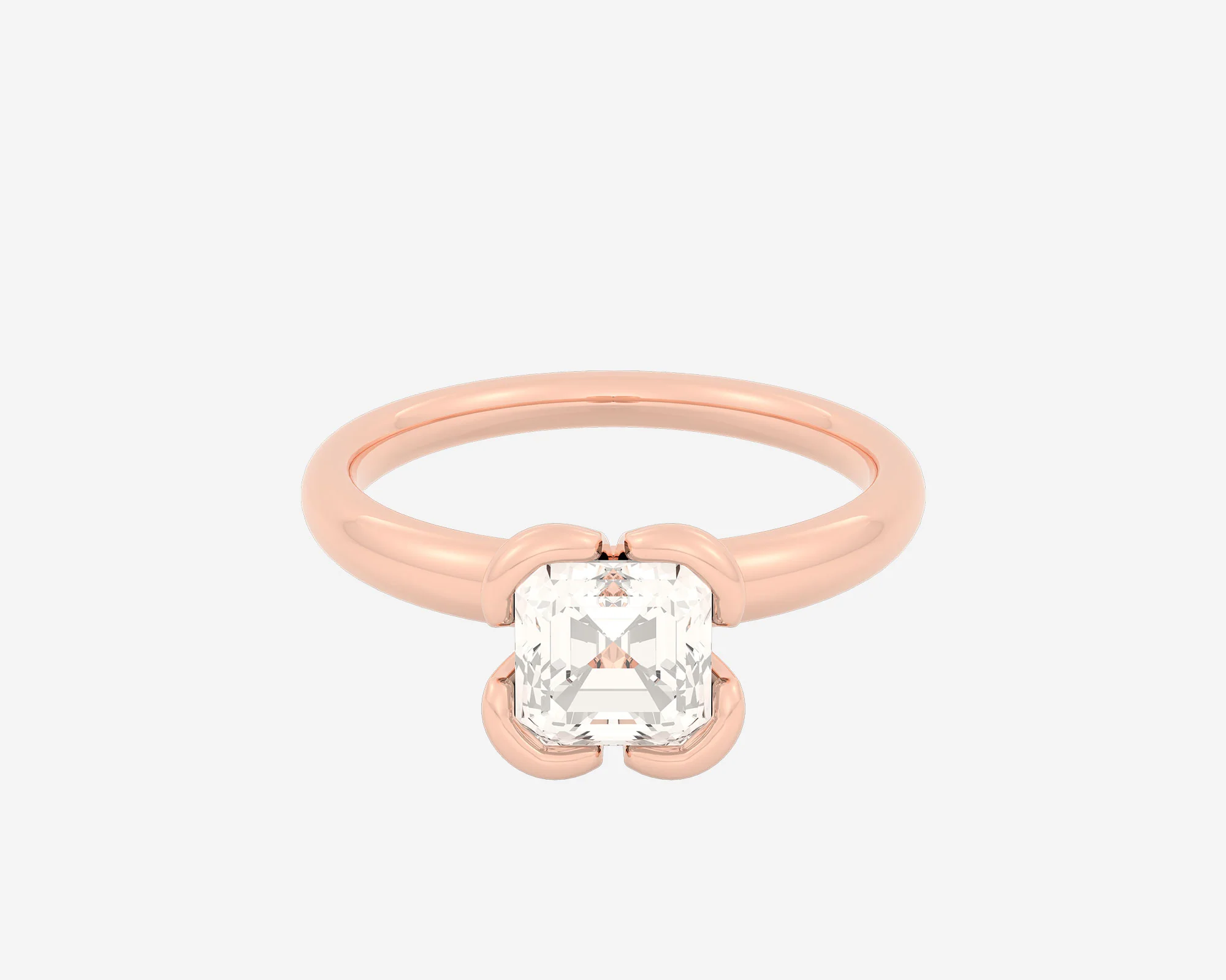 The Bloom Solitaire — Asscher - Image 6