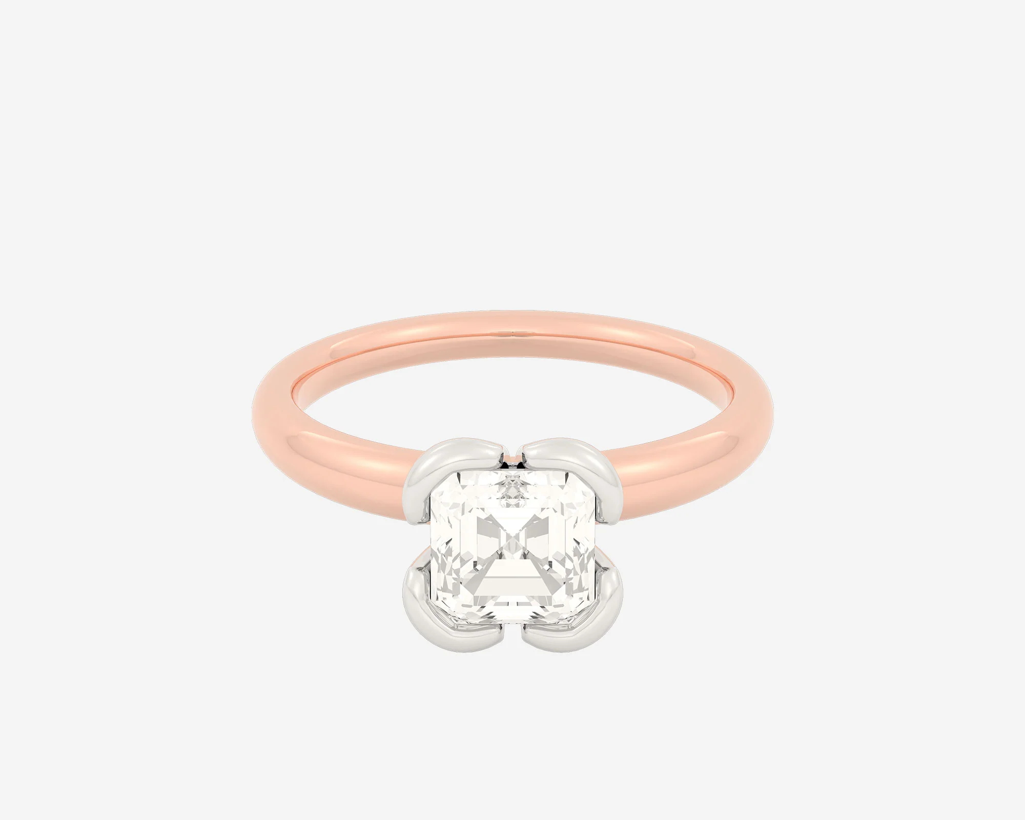 The Bloom Solitaire — Asscher - Image 7