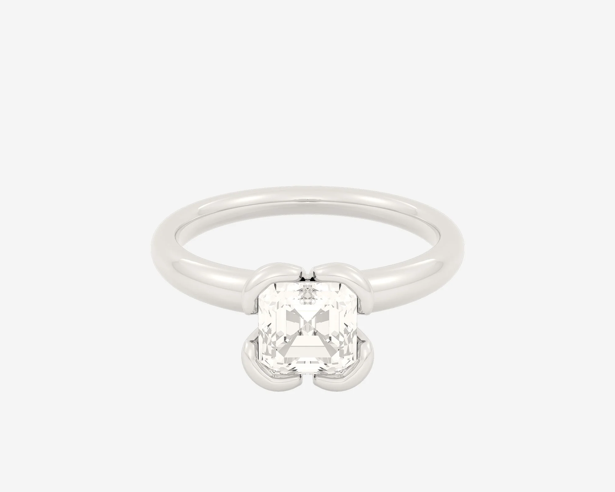 The Bloom Solitaire — Asscher - Image 8