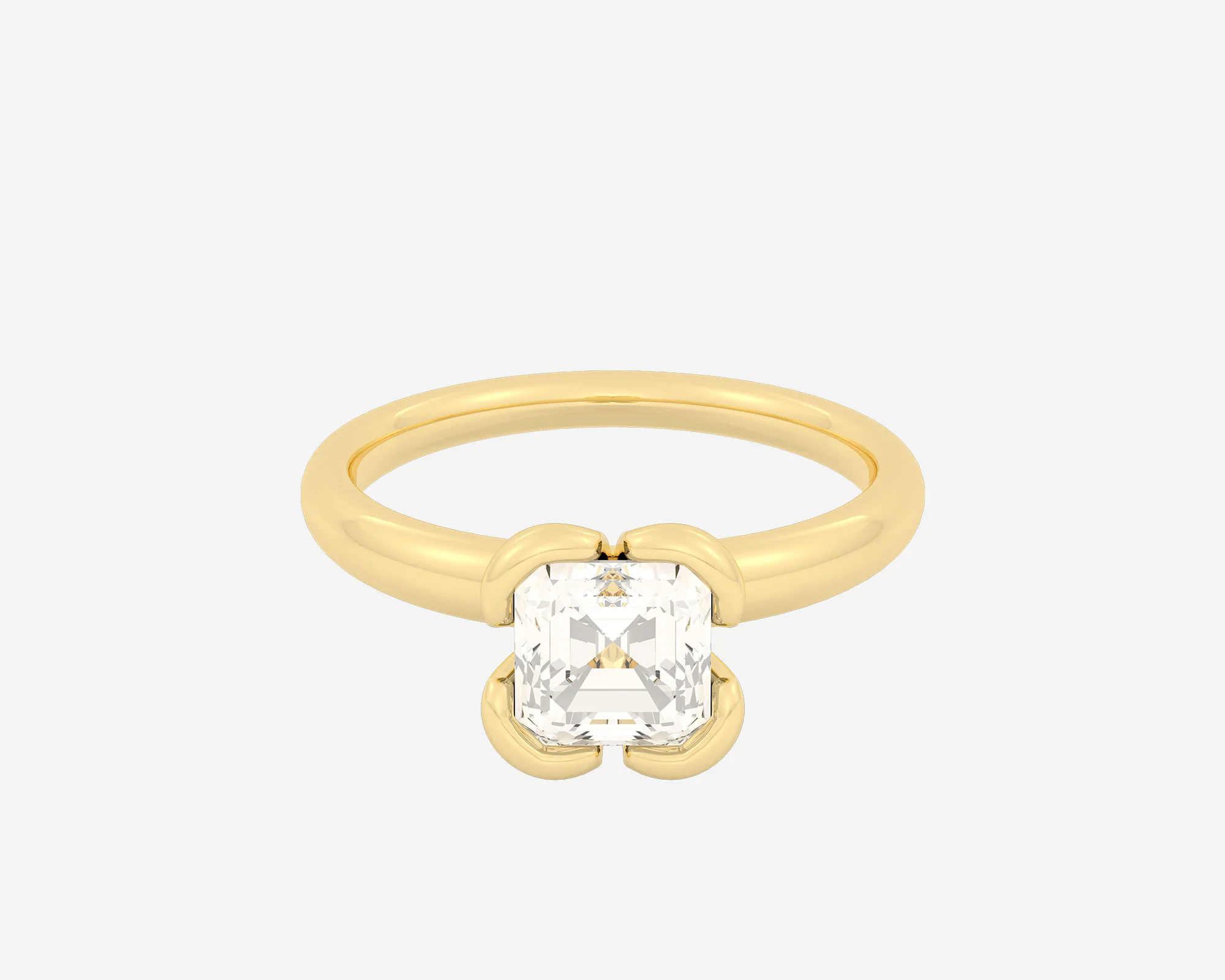The Bloom Solitaire — Asscher - Image 9