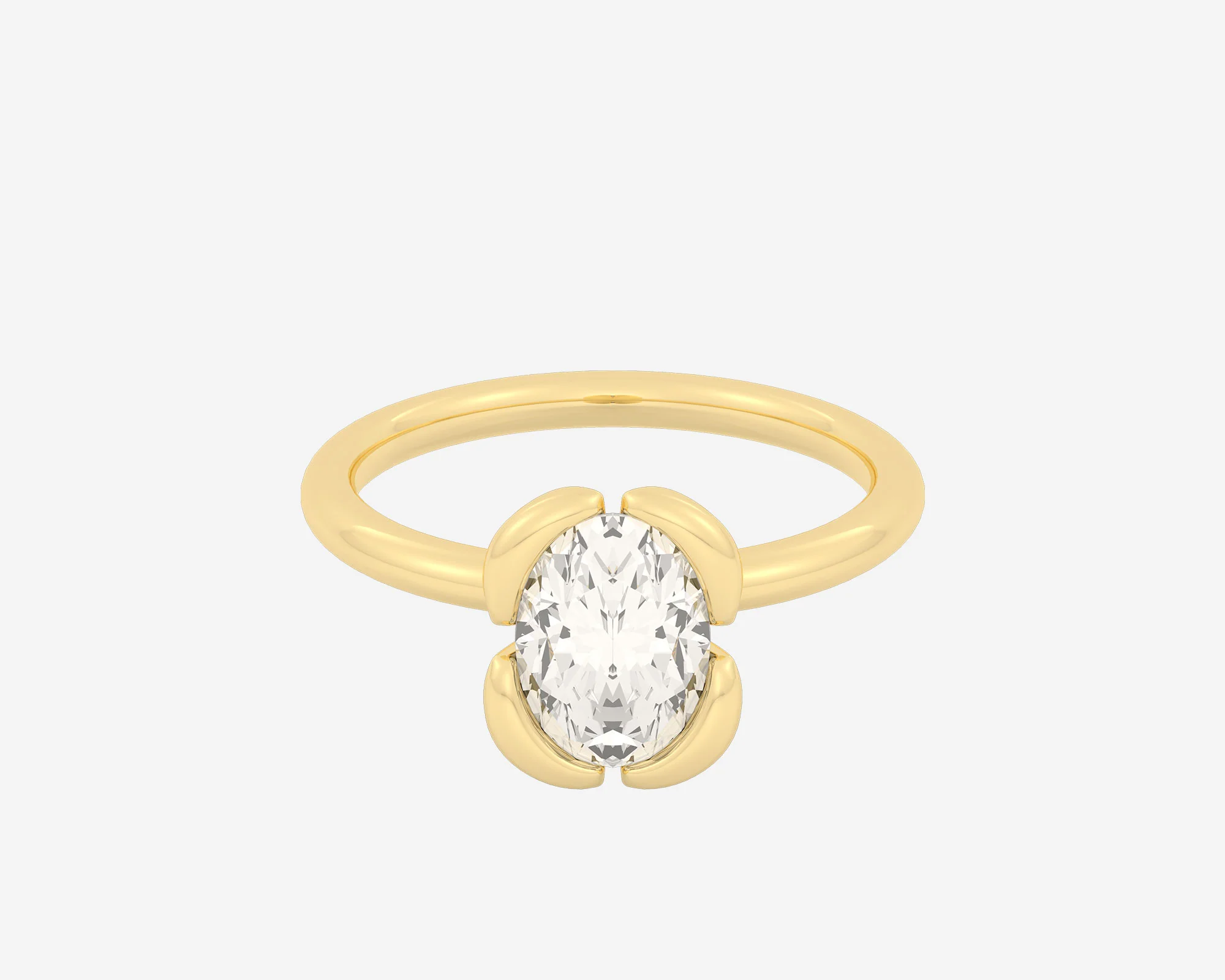 The Bloom Solitaire — Oval