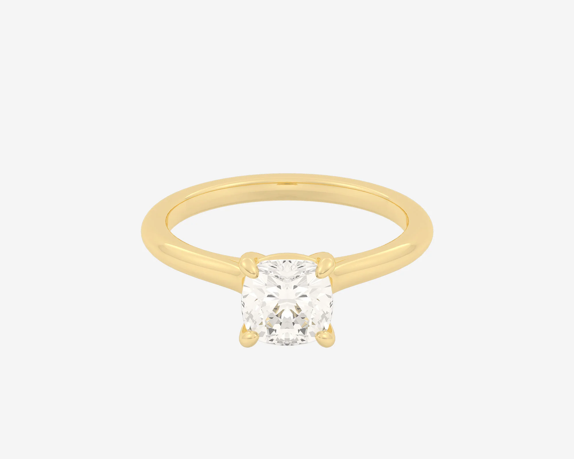 The Cathedral Solitaire — Cushion