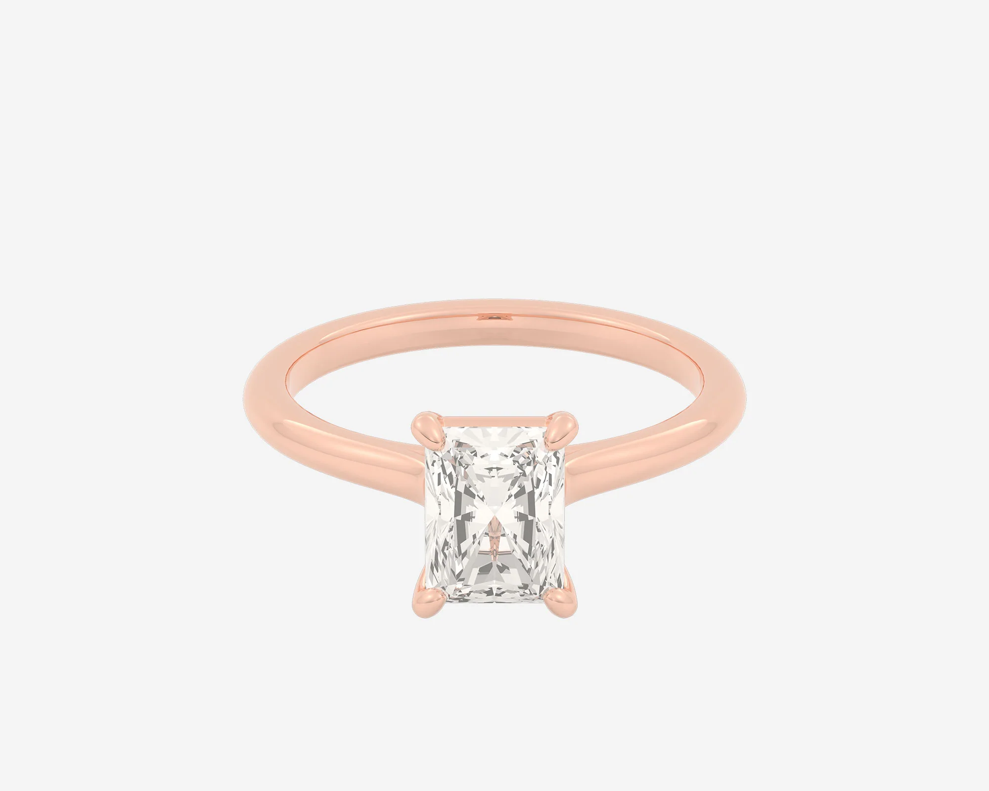 The Cathedral Solitaire — Radiant - Image 3