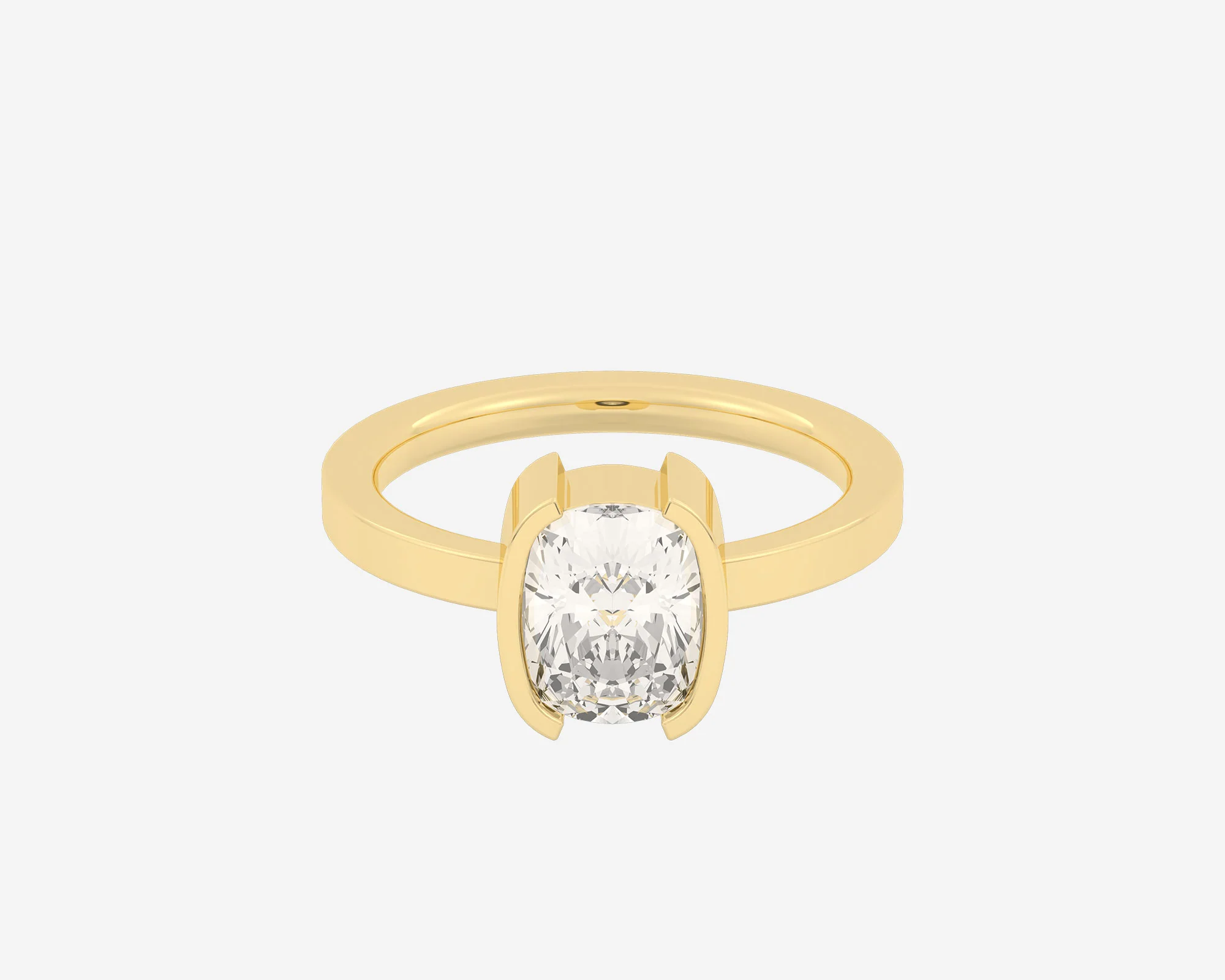 The Center Half Bezel — Elongated Cushion