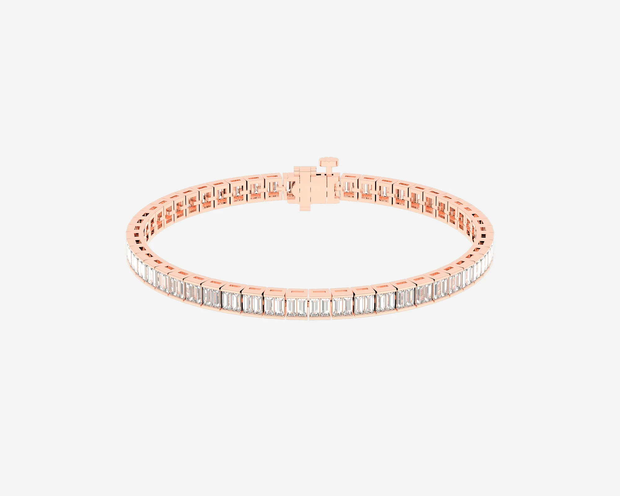 The Column Baguette Tennis Bracelet - Image 3