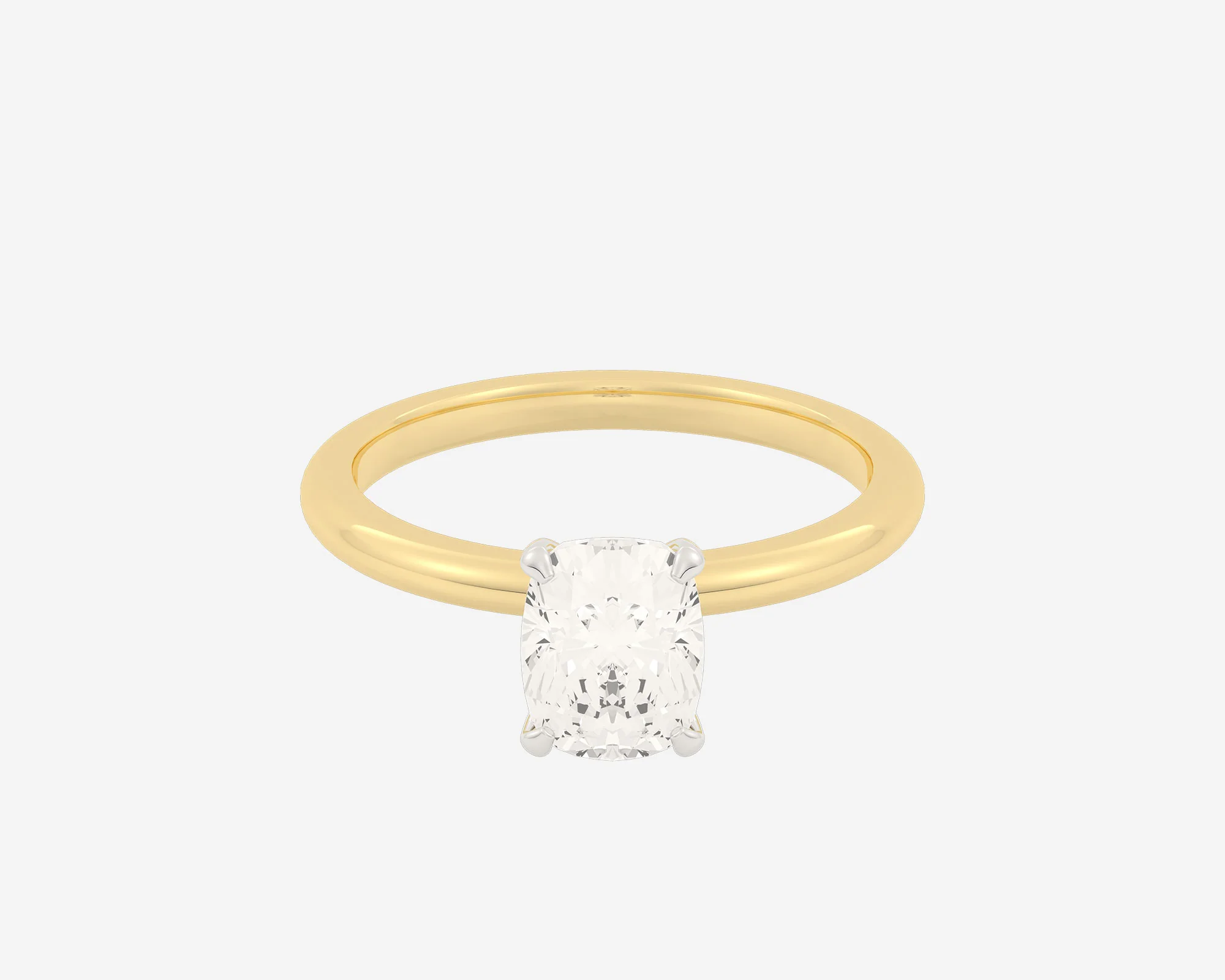 The Domed Solitaire — Elongated Cushion - Image 16