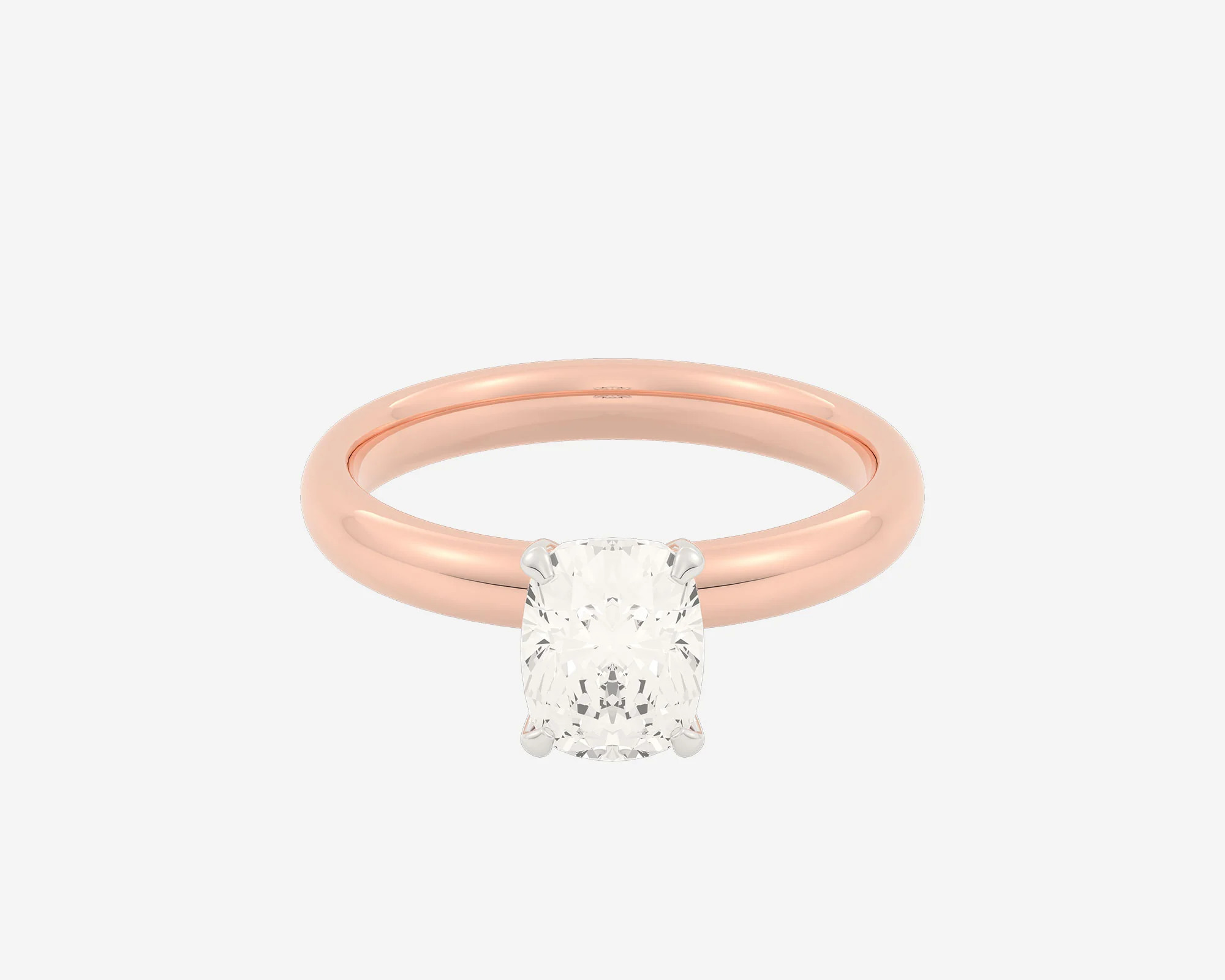 The Domed Solitaire — Elongated Cushion - Image 17