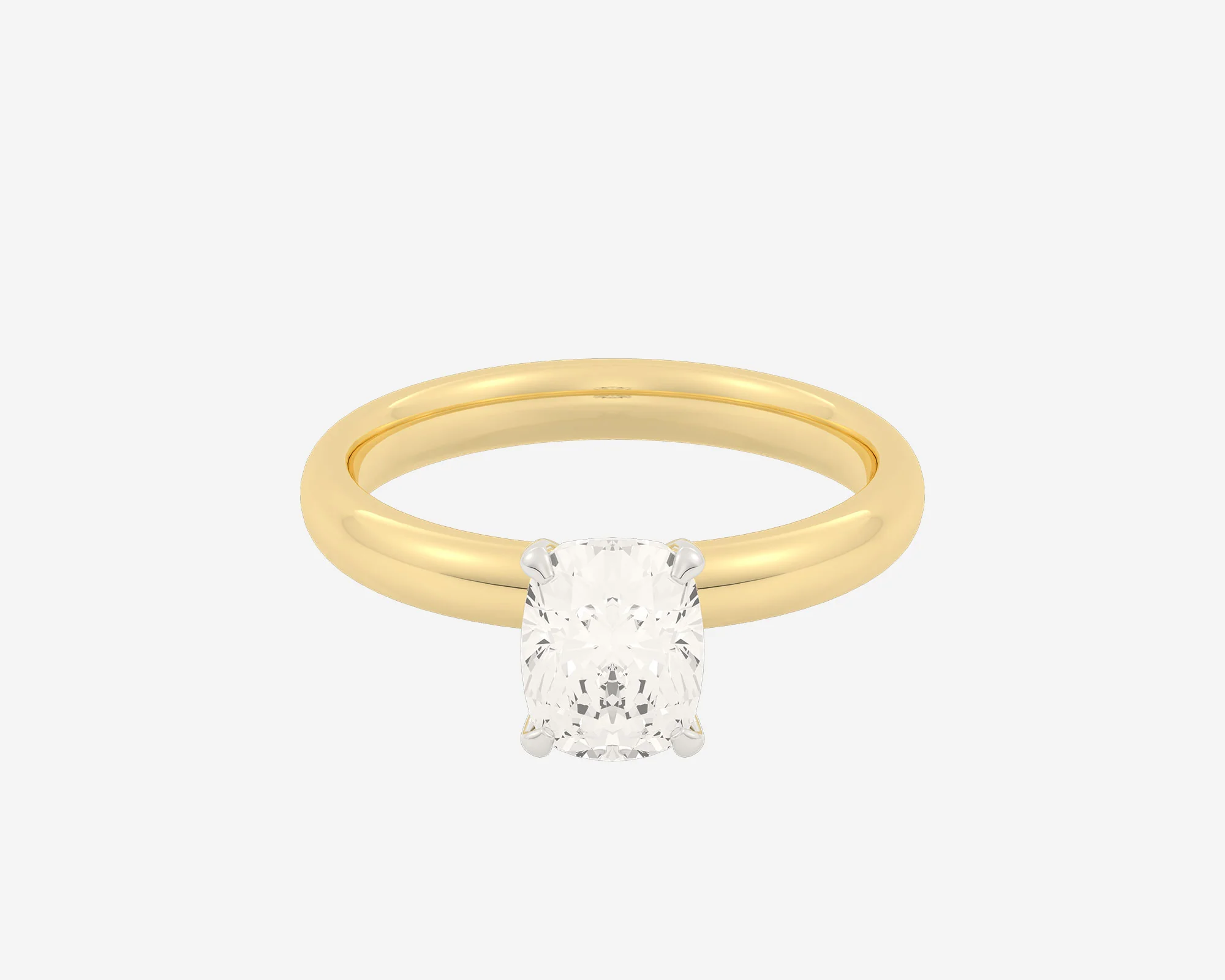 The Domed Solitaire — Elongated Cushion - Image 18