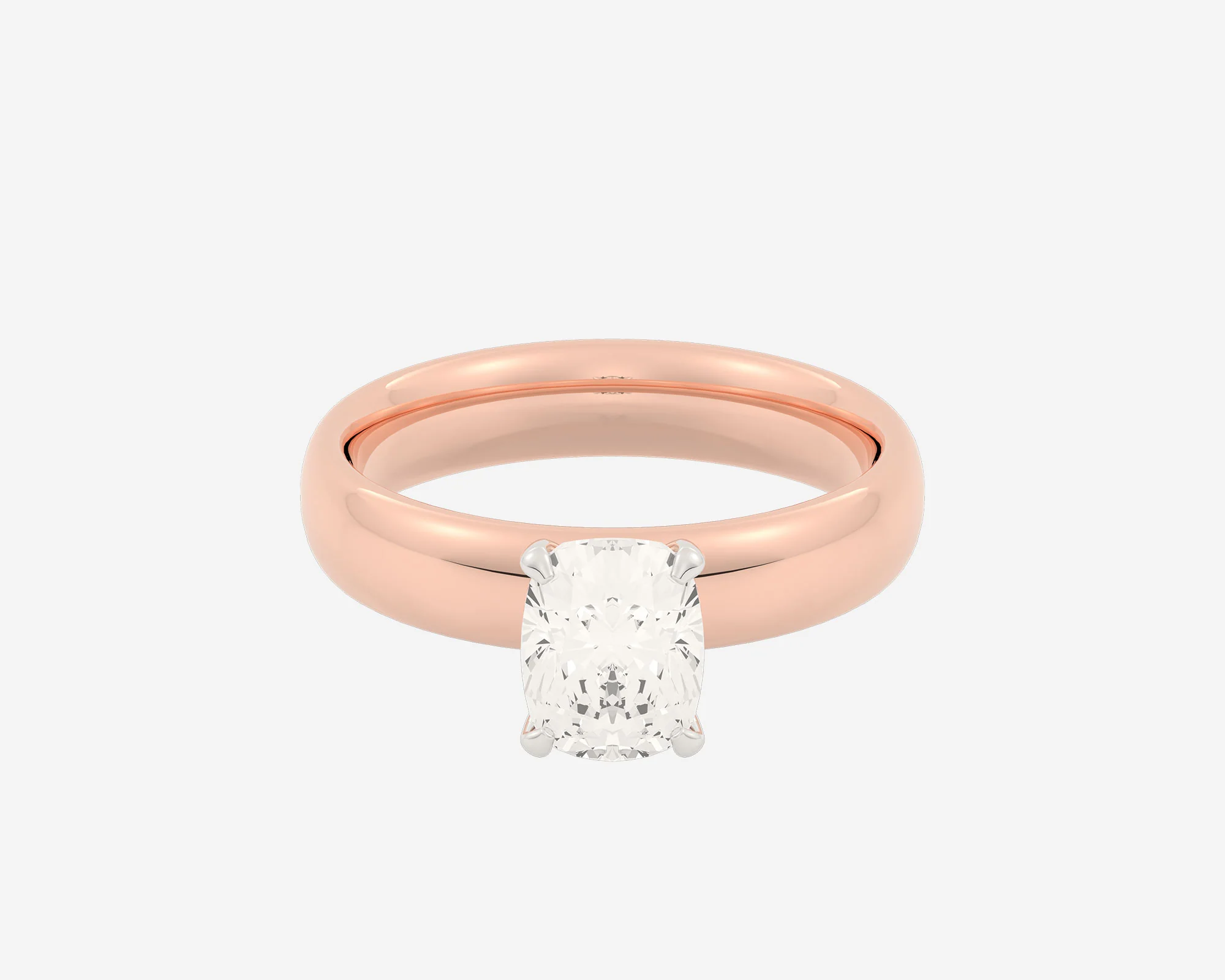 The Domed Solitaire — Elongated Cushion - Image 19