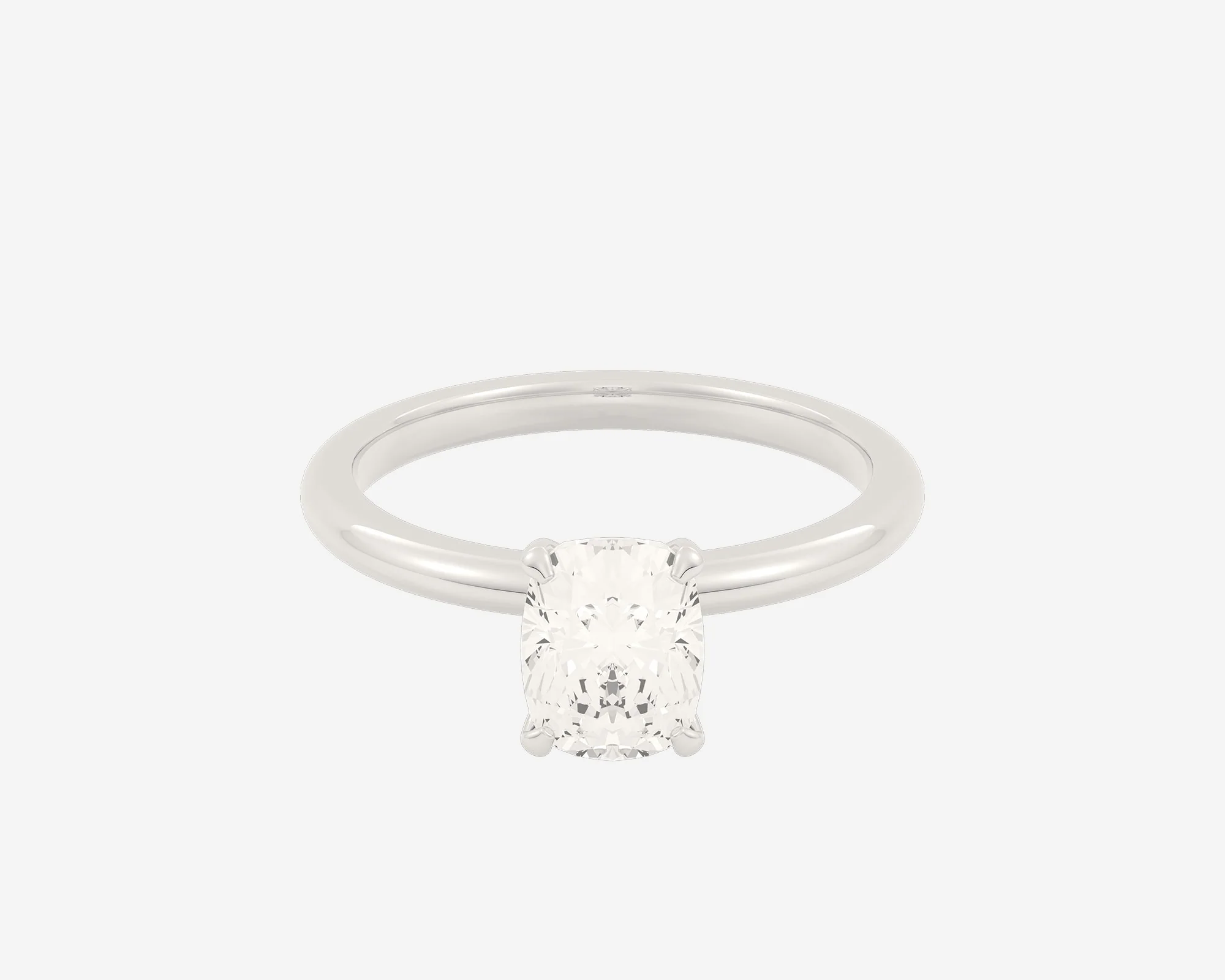 The Domed Solitaire — Elongated Cushion - Image 5