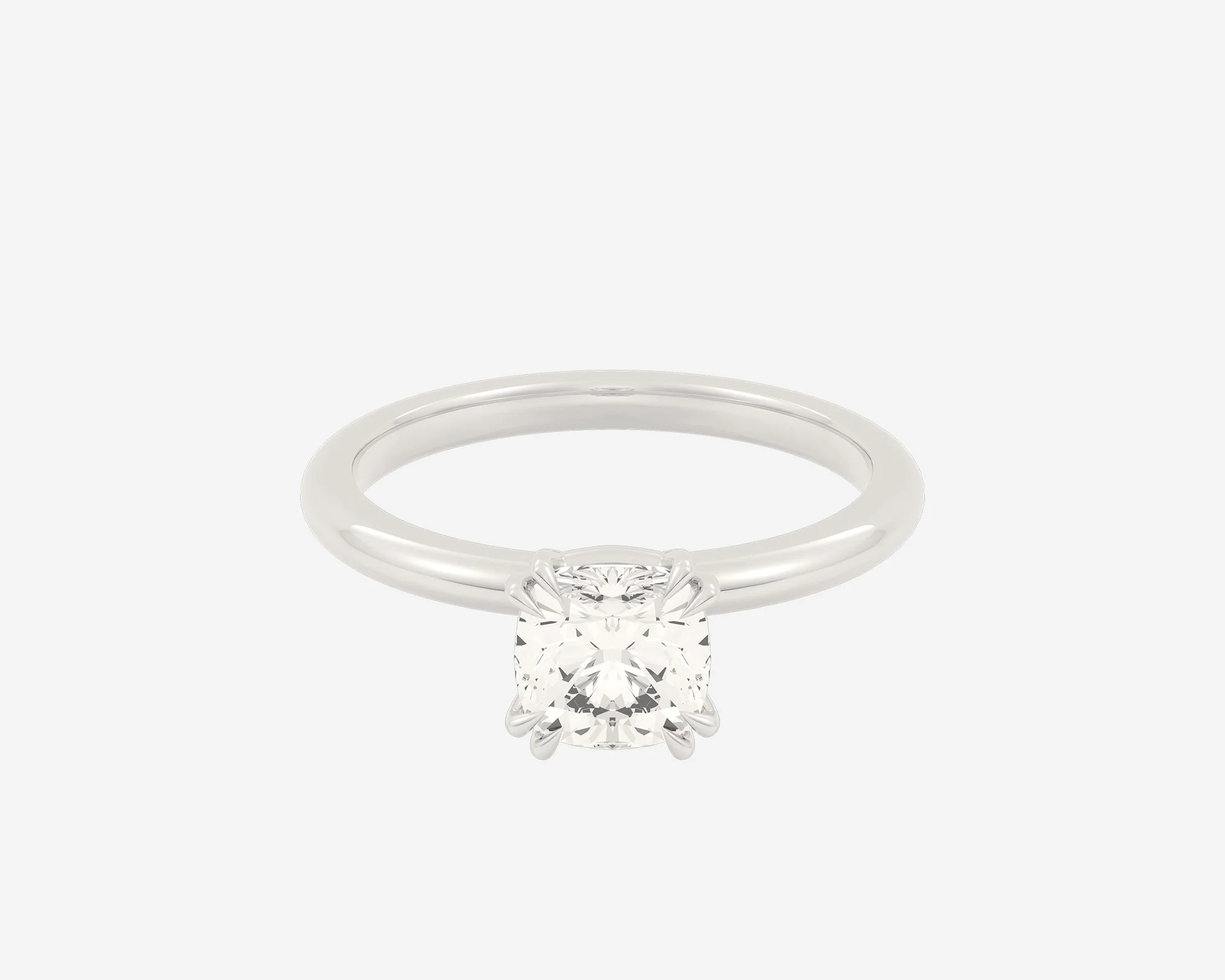 The Double Claw Solitaire — Cushion - Image 2