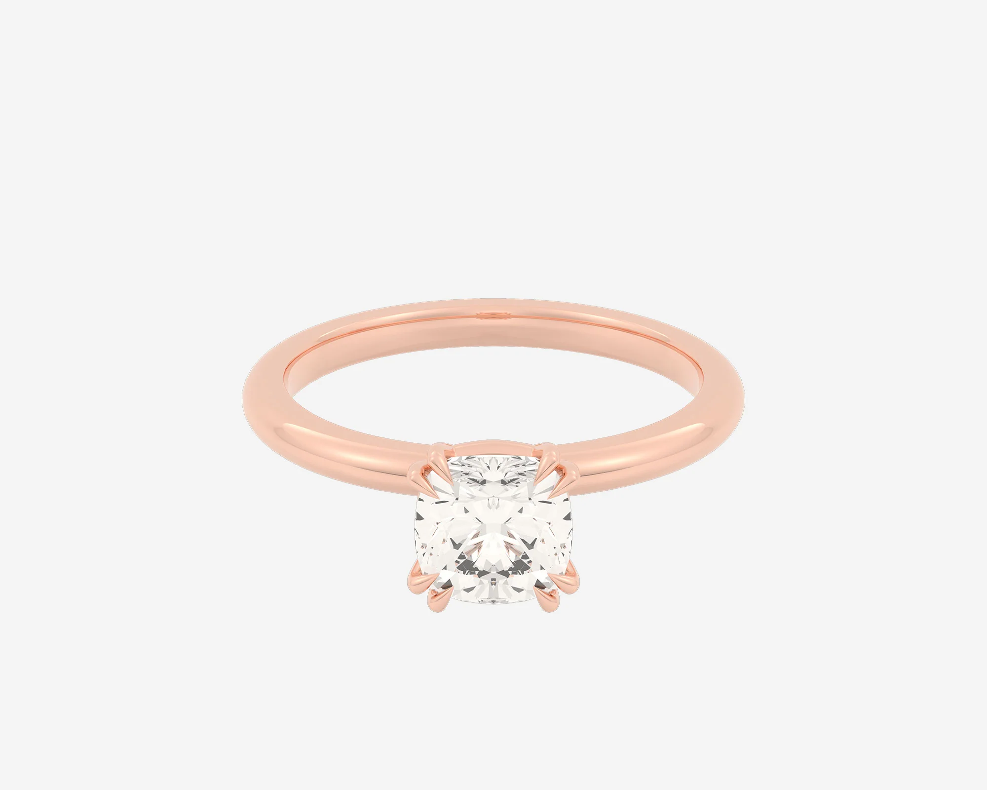The Double Claw Solitaire — Cushion - Image 3