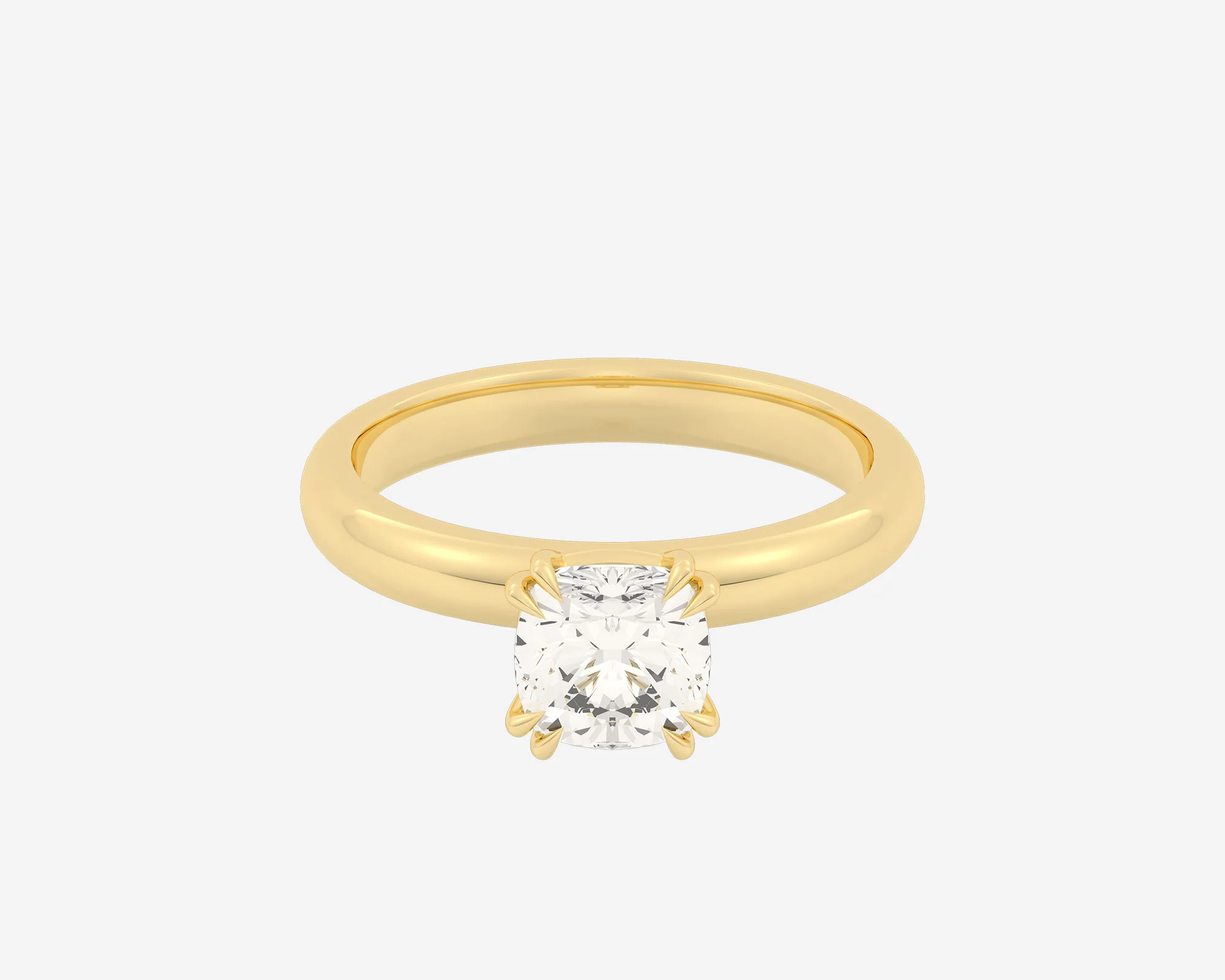 The Double Claw Solitaire — Cushion - Image 4