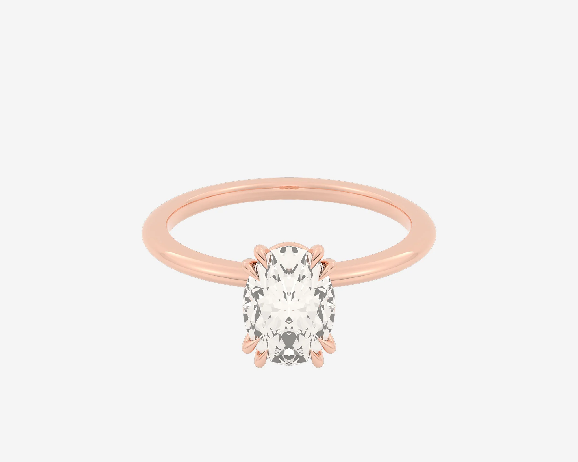 The Double Claw Solitaire — Oval - Image 10