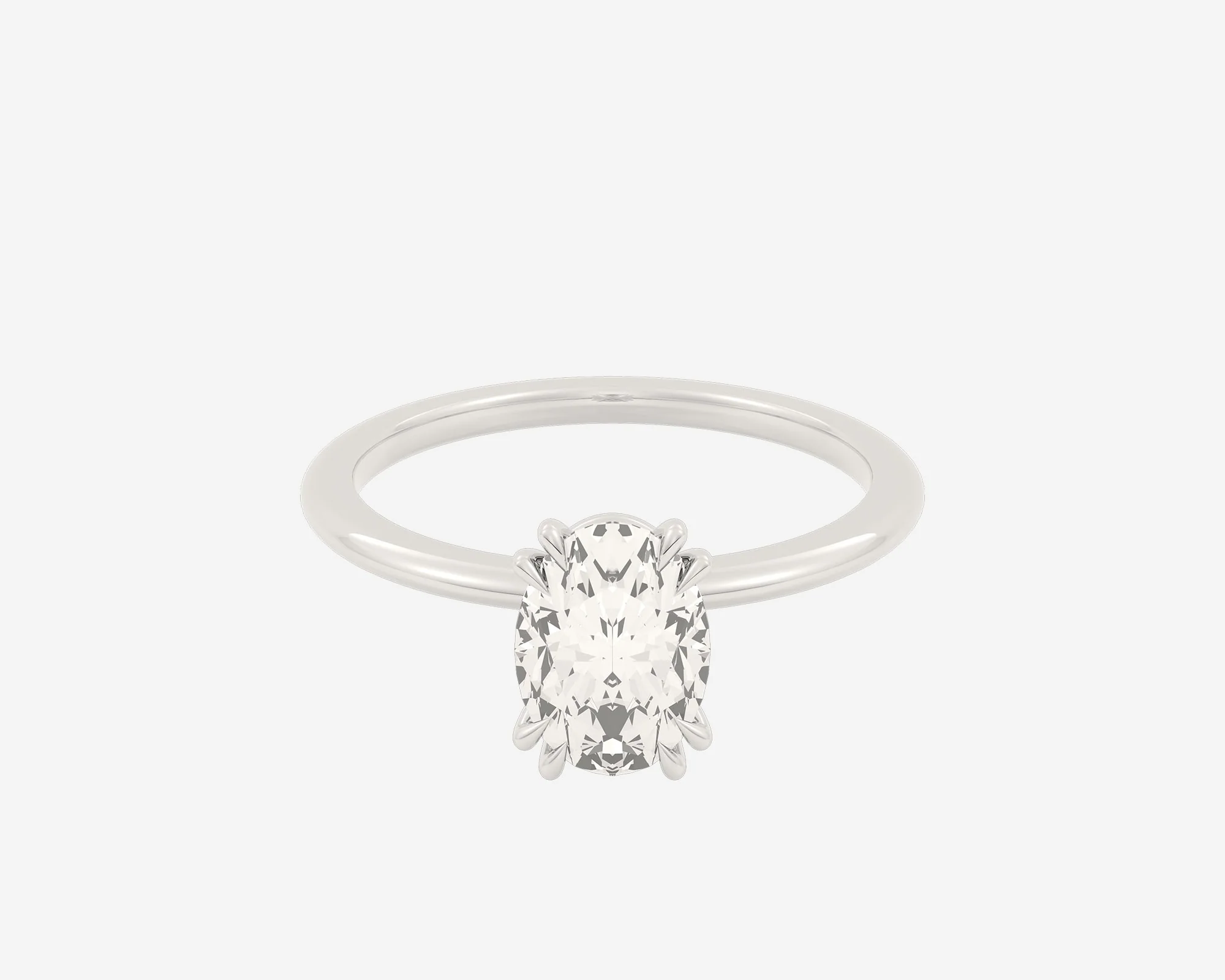 The Double Claw Solitaire — Oval - Image 11