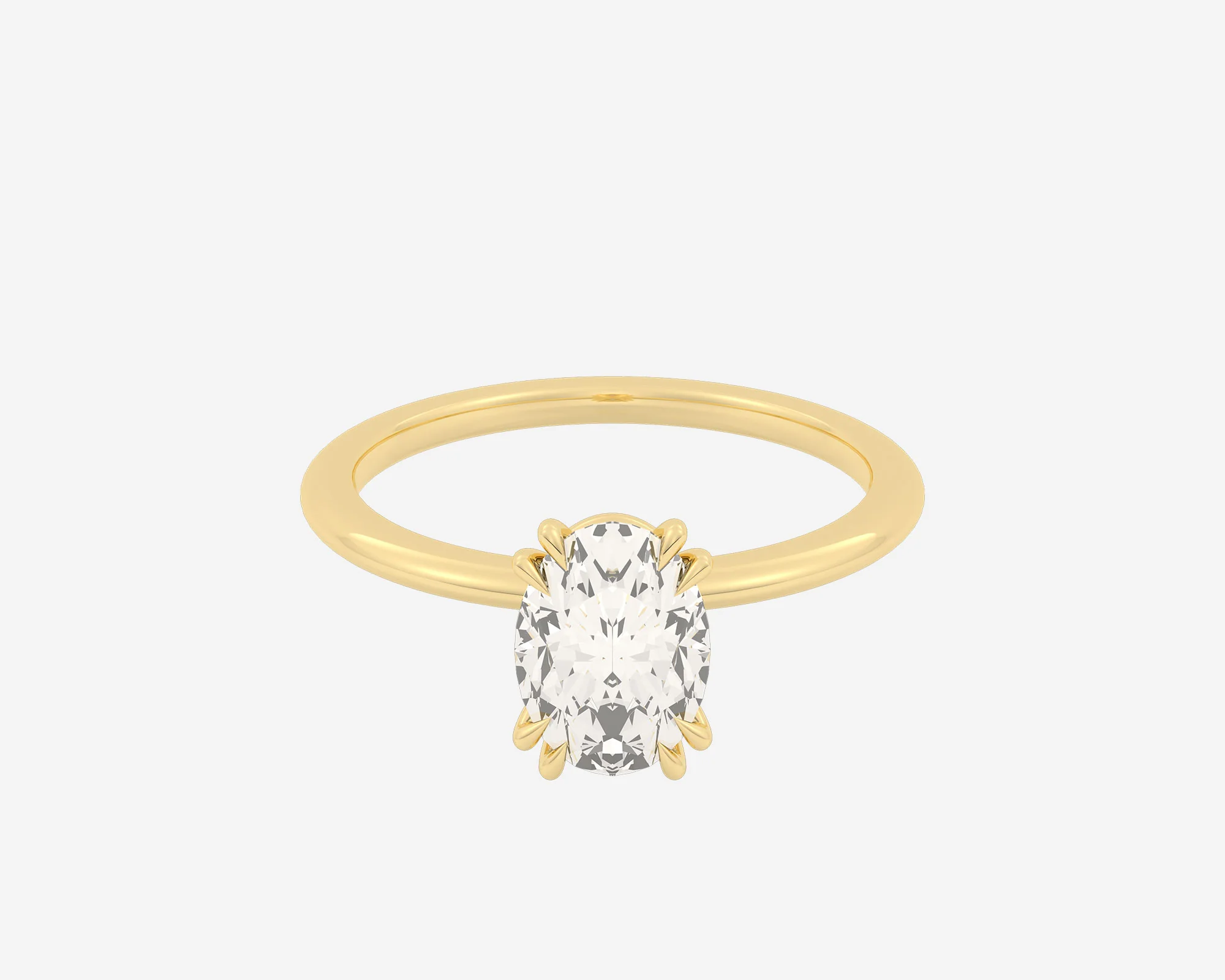 The Double Claw Solitaire — Oval - Image 12