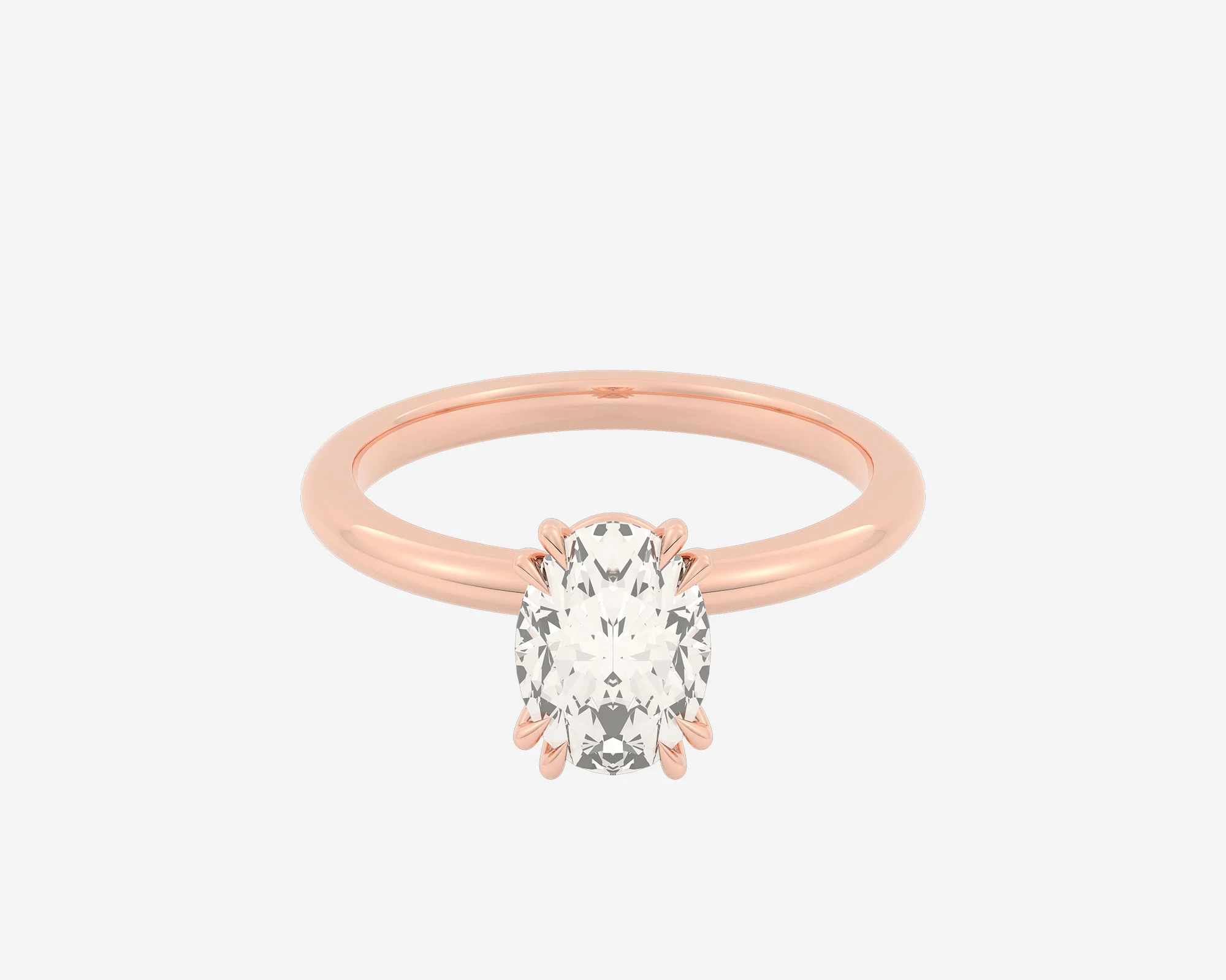 The Double Claw Solitaire — Oval - Image 3