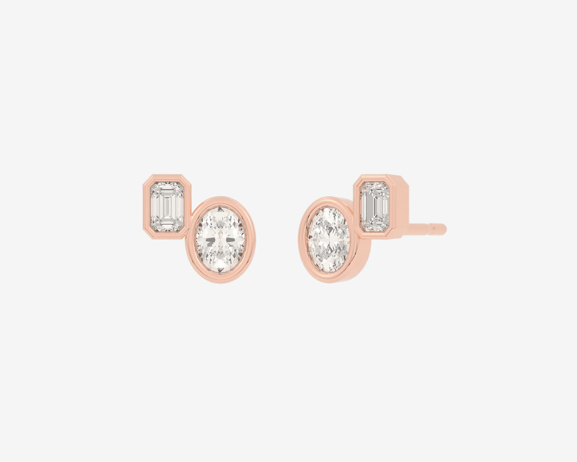 The Duo Bezel Studs - Image 3