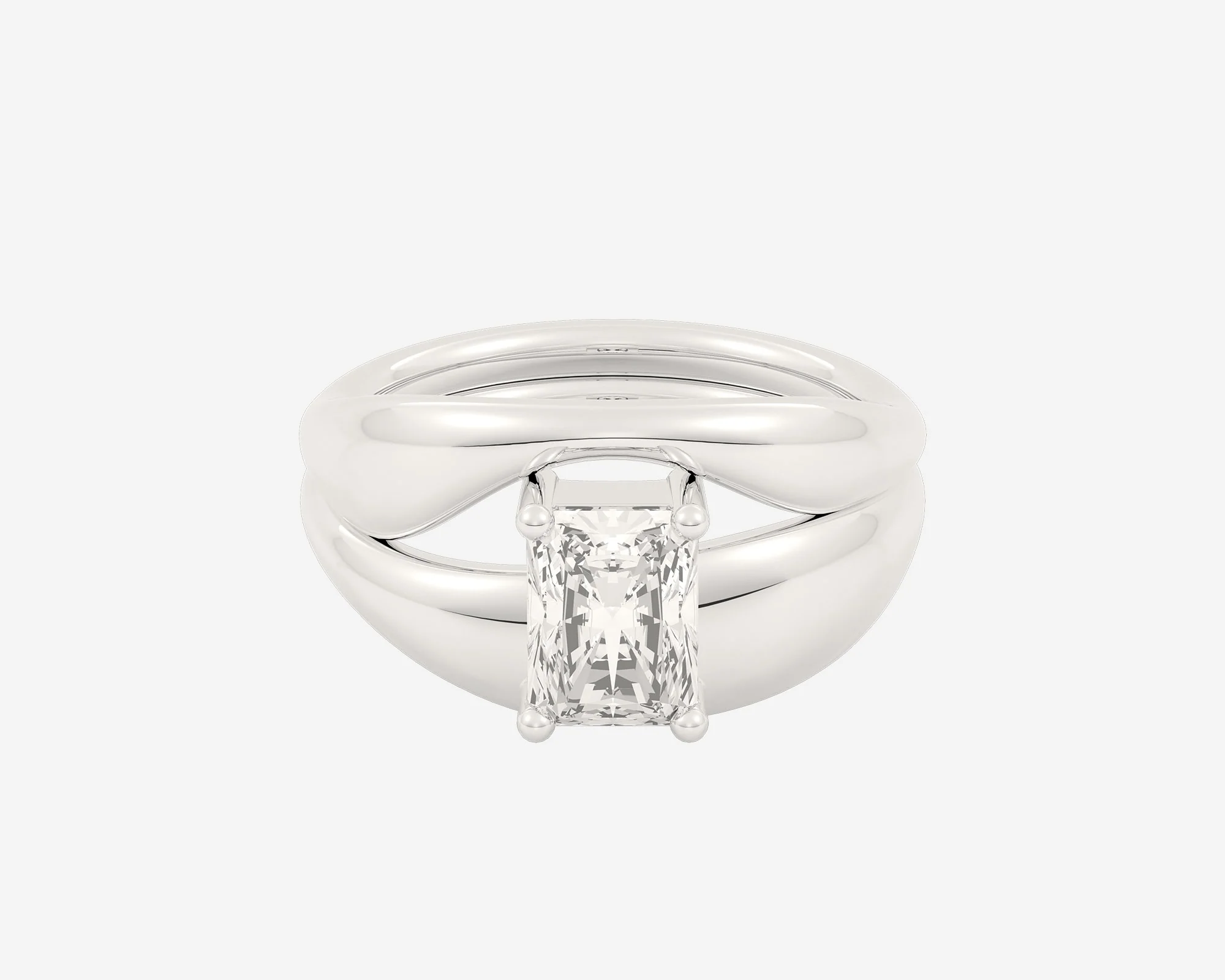 The Embrace Solitaire Set — Radiant - Image 2