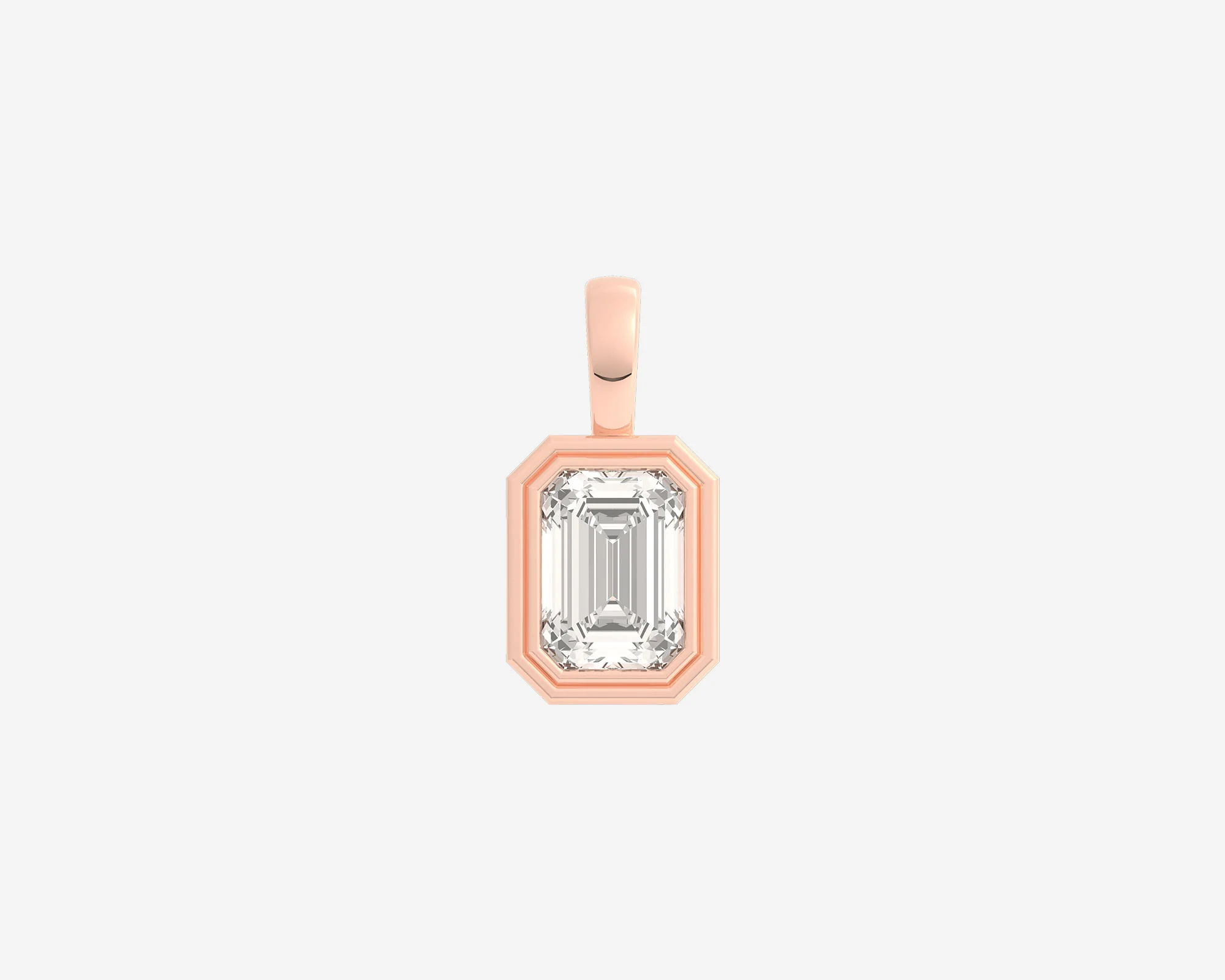 The Emerald Bezel Pendant - Image 6