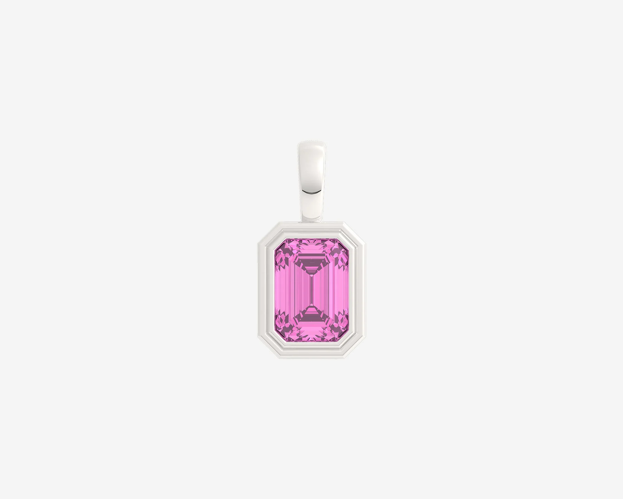 The Emerald Gem Bezel Pendant - Image 4