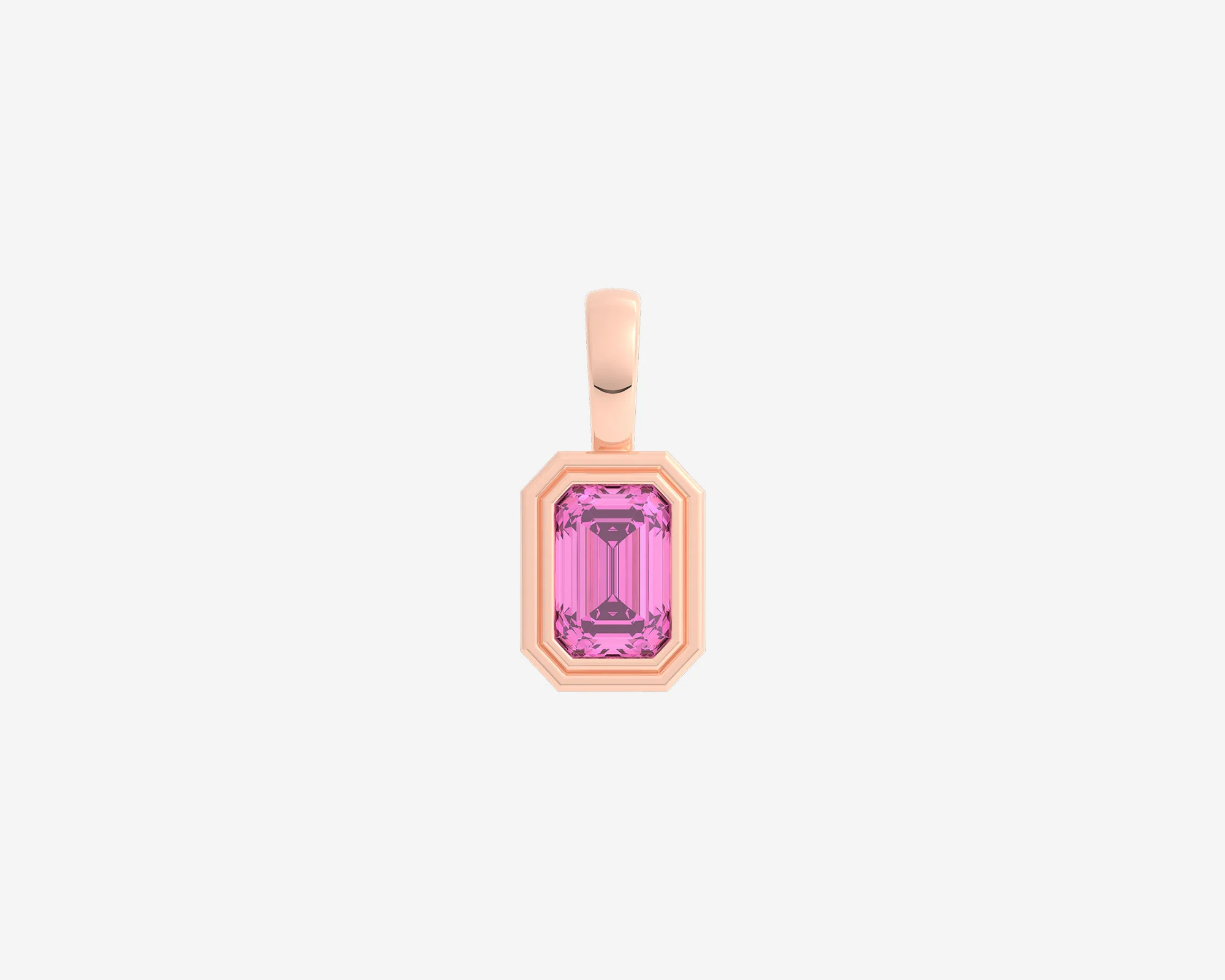 The Emerald Gem Bezel Pendant - Image 5