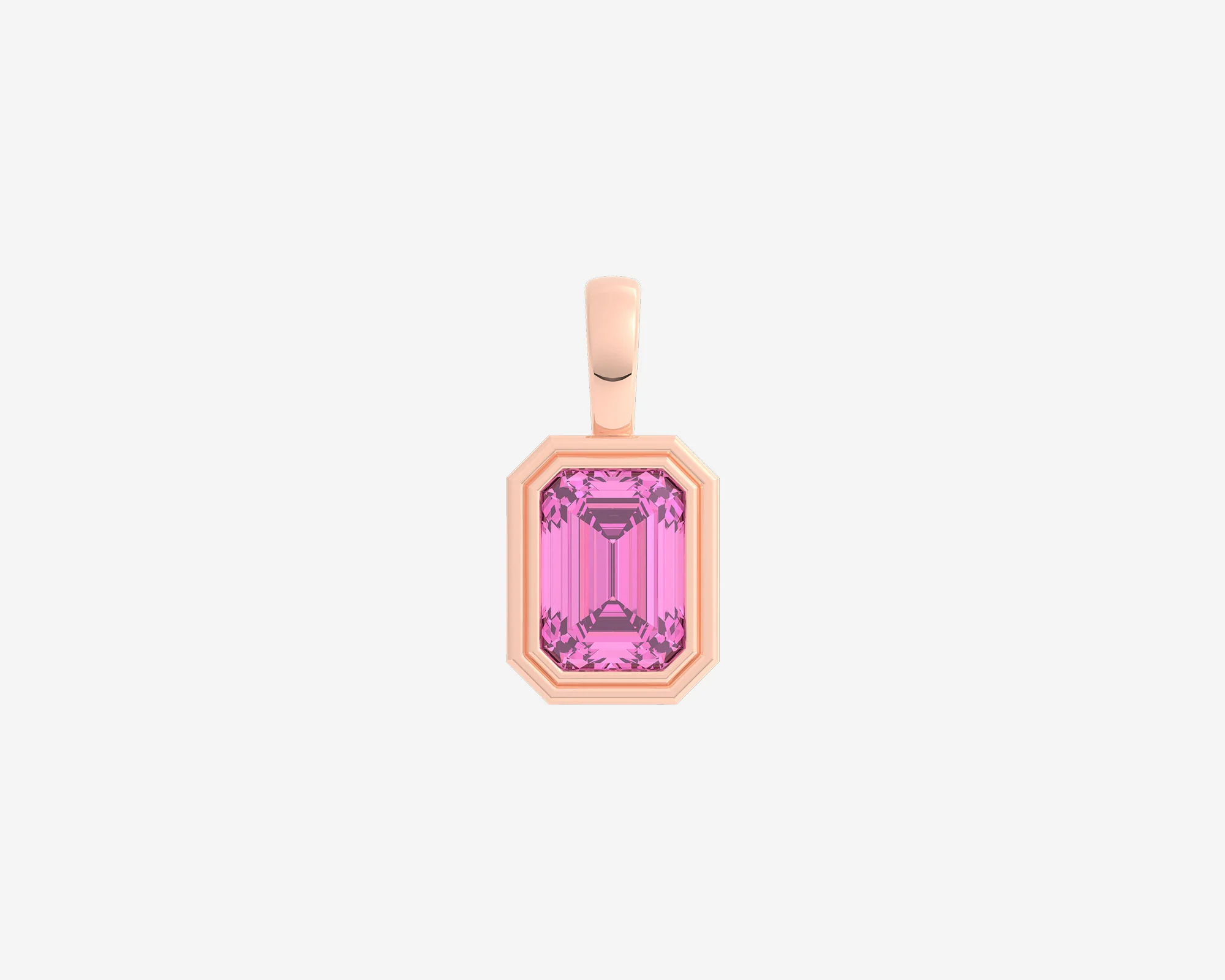 The Emerald Gem Bezel Pendant - Image 6