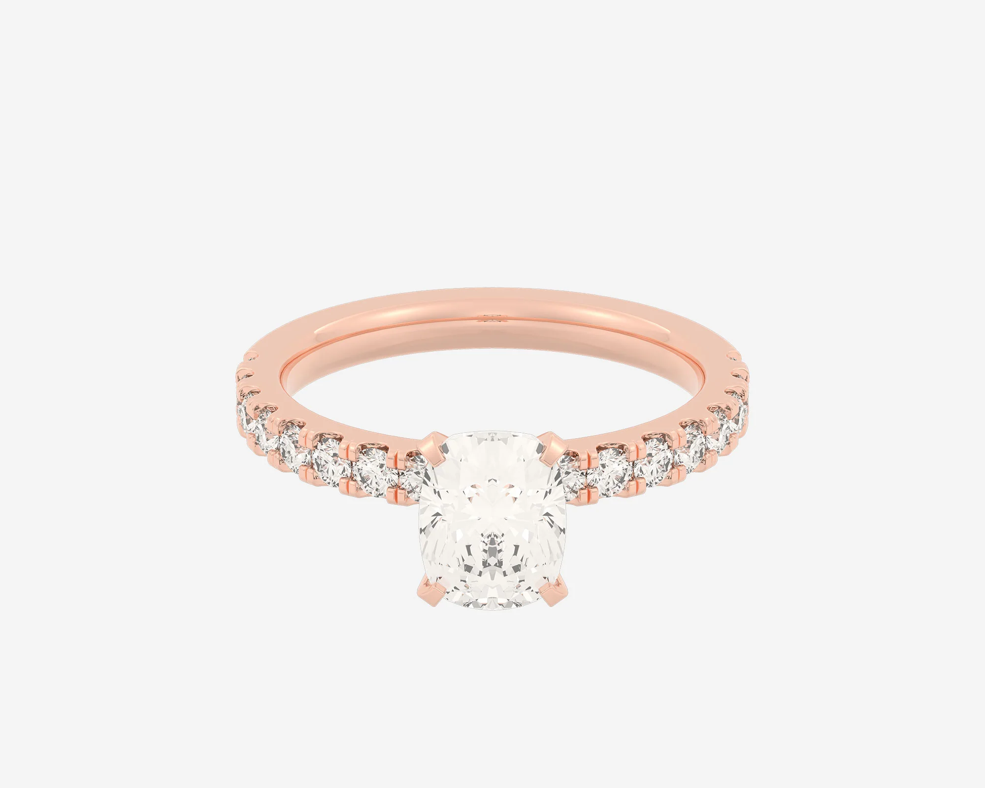 The Eternity Solitaire — Elongated Cushion - Image 4