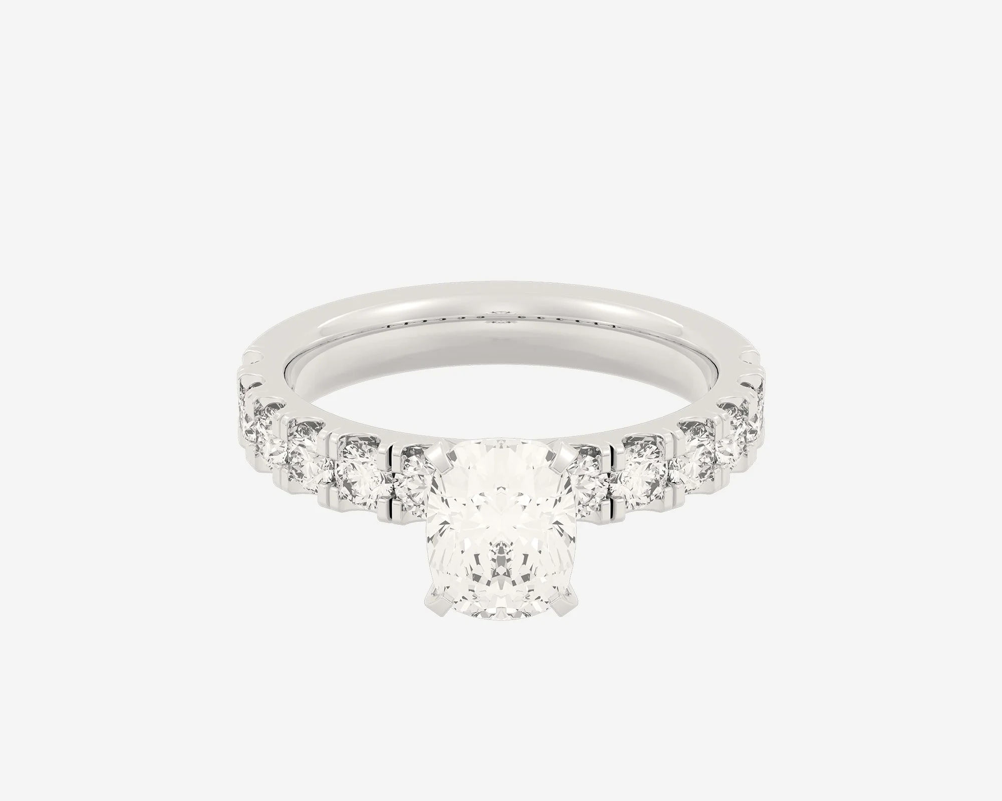 The Eternity Solitaire — Elongated Cushion - Image 8