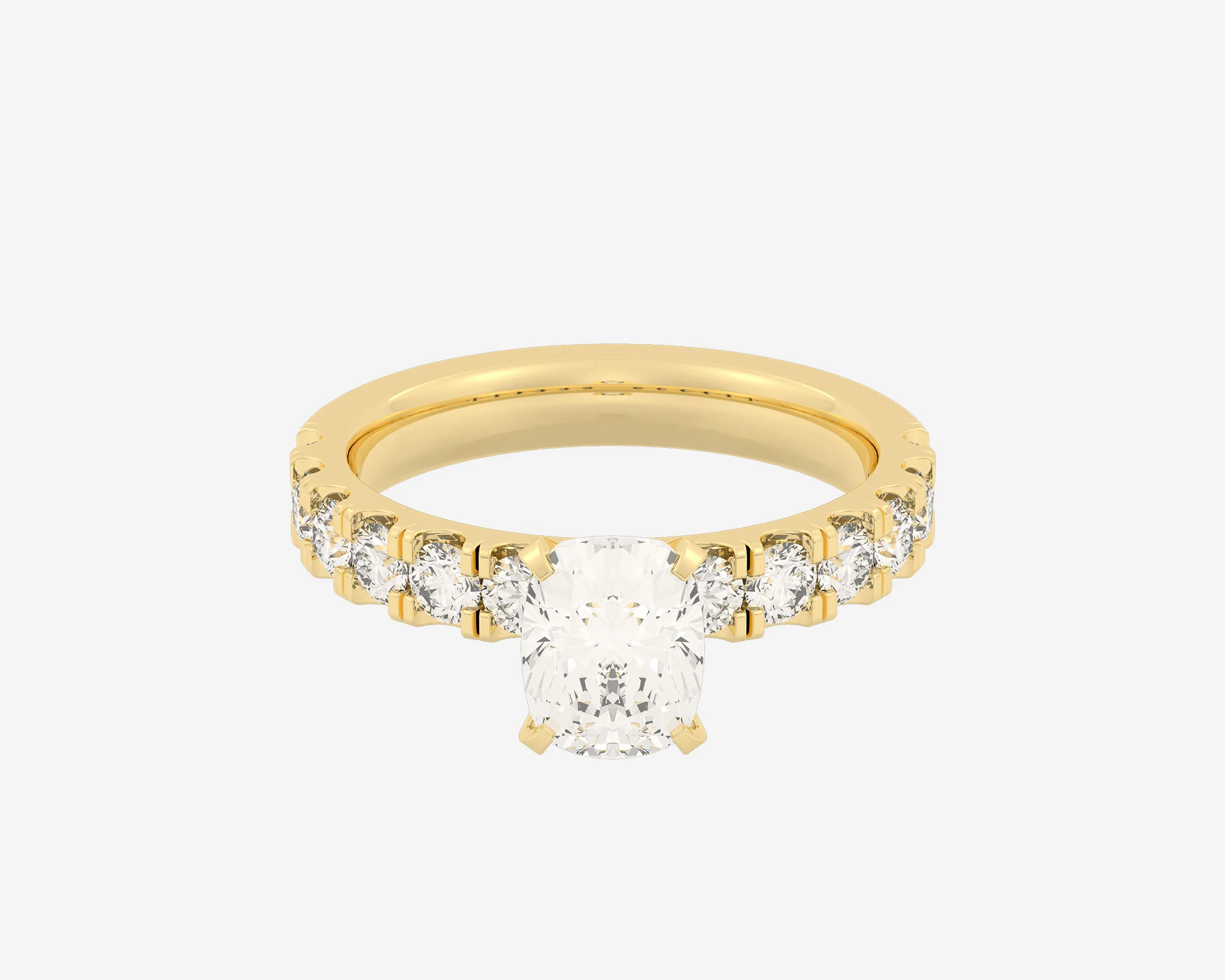 The Eternity Solitaire — Elongated Cushion - Image 9