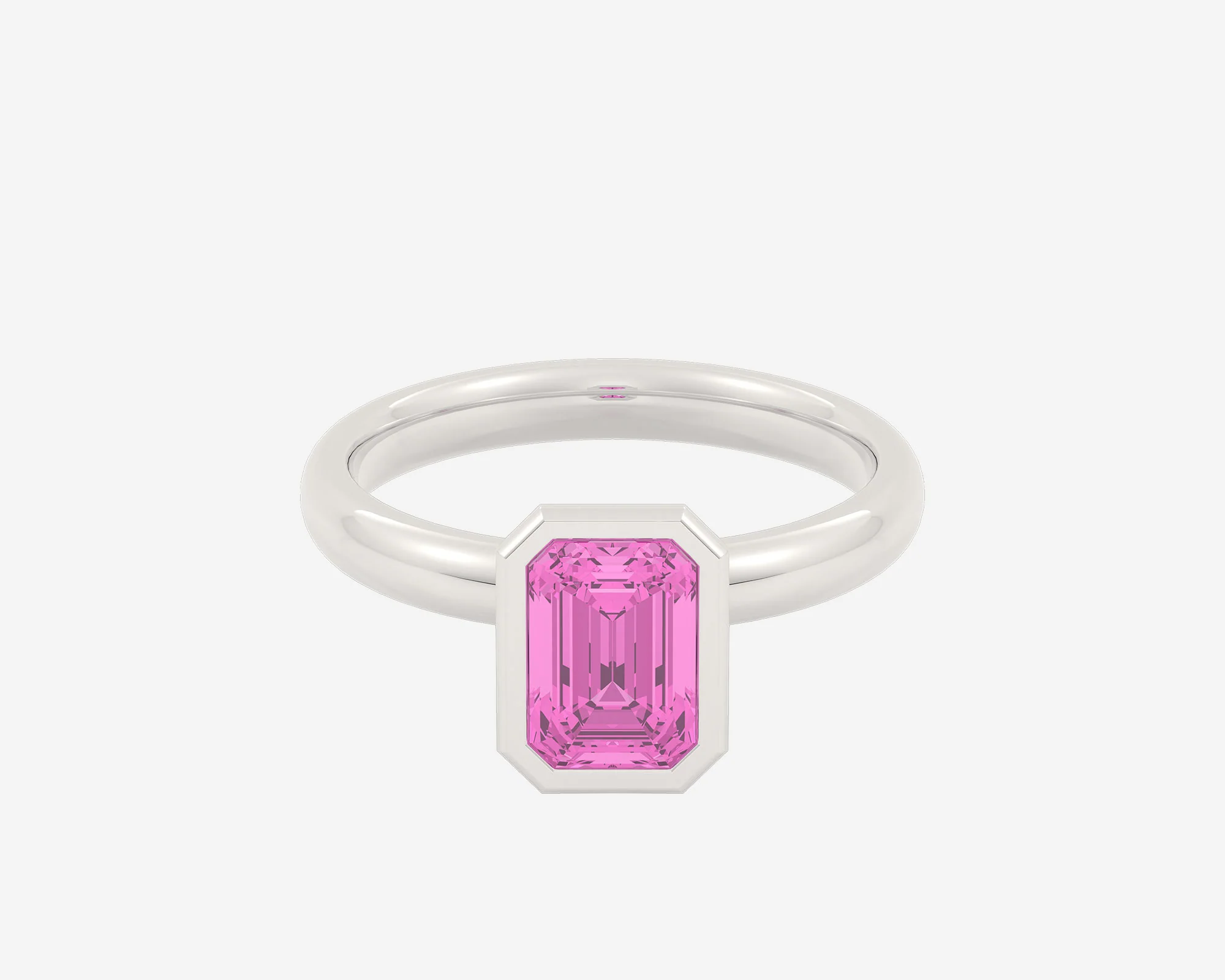 The Gem Bezel Solitaire — Emerald - Image 5