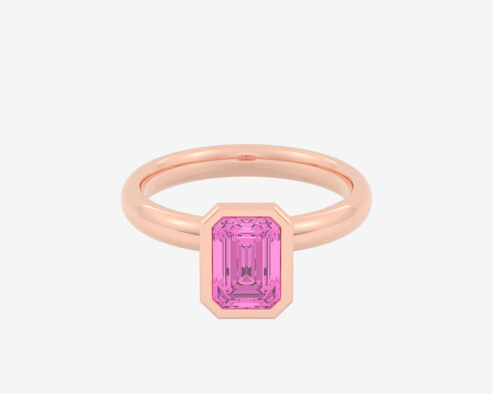 The Gem Bezel Solitaire — Emerald - Image 6