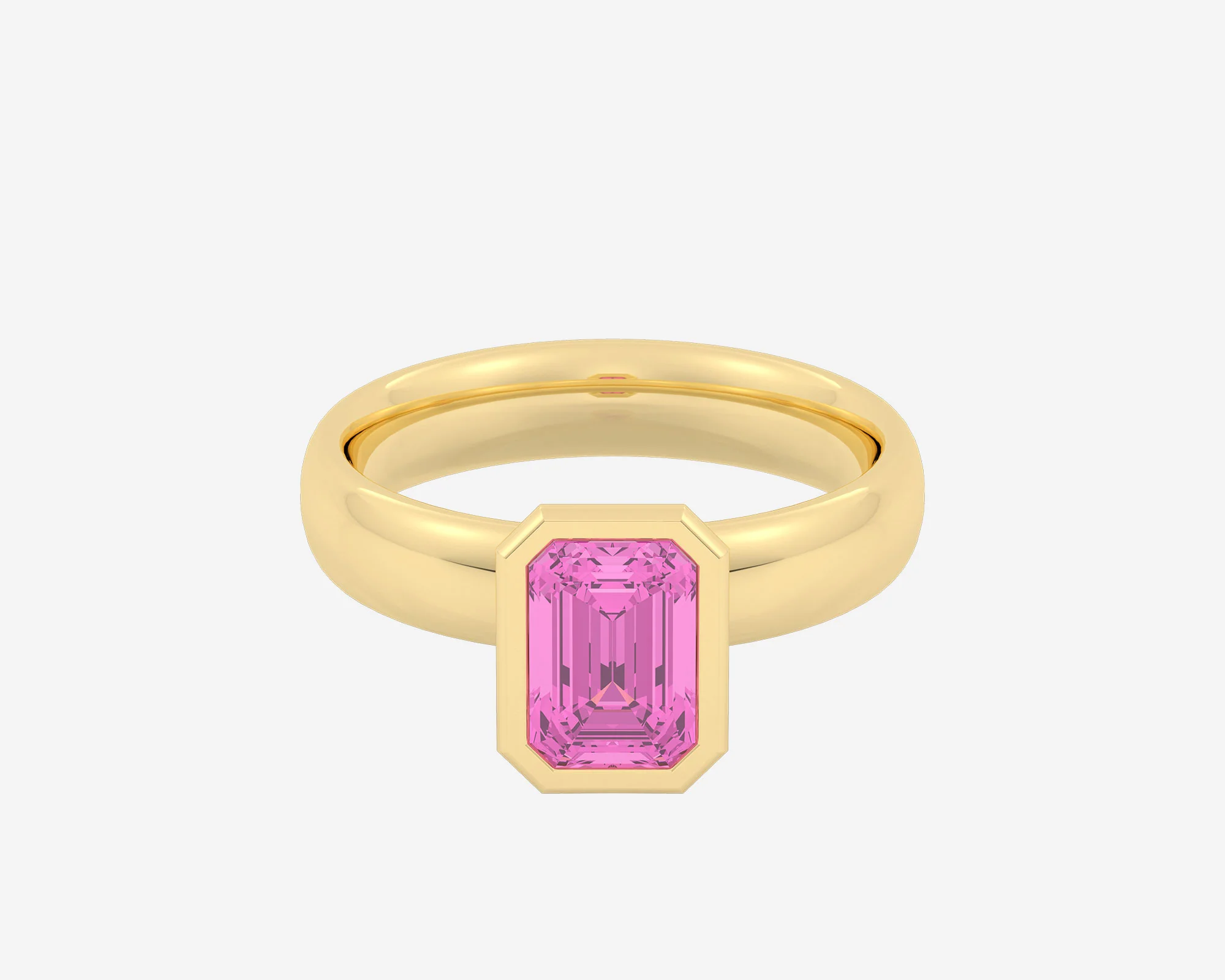 The Gem Bezel Solitaire — Emerald - Image 7