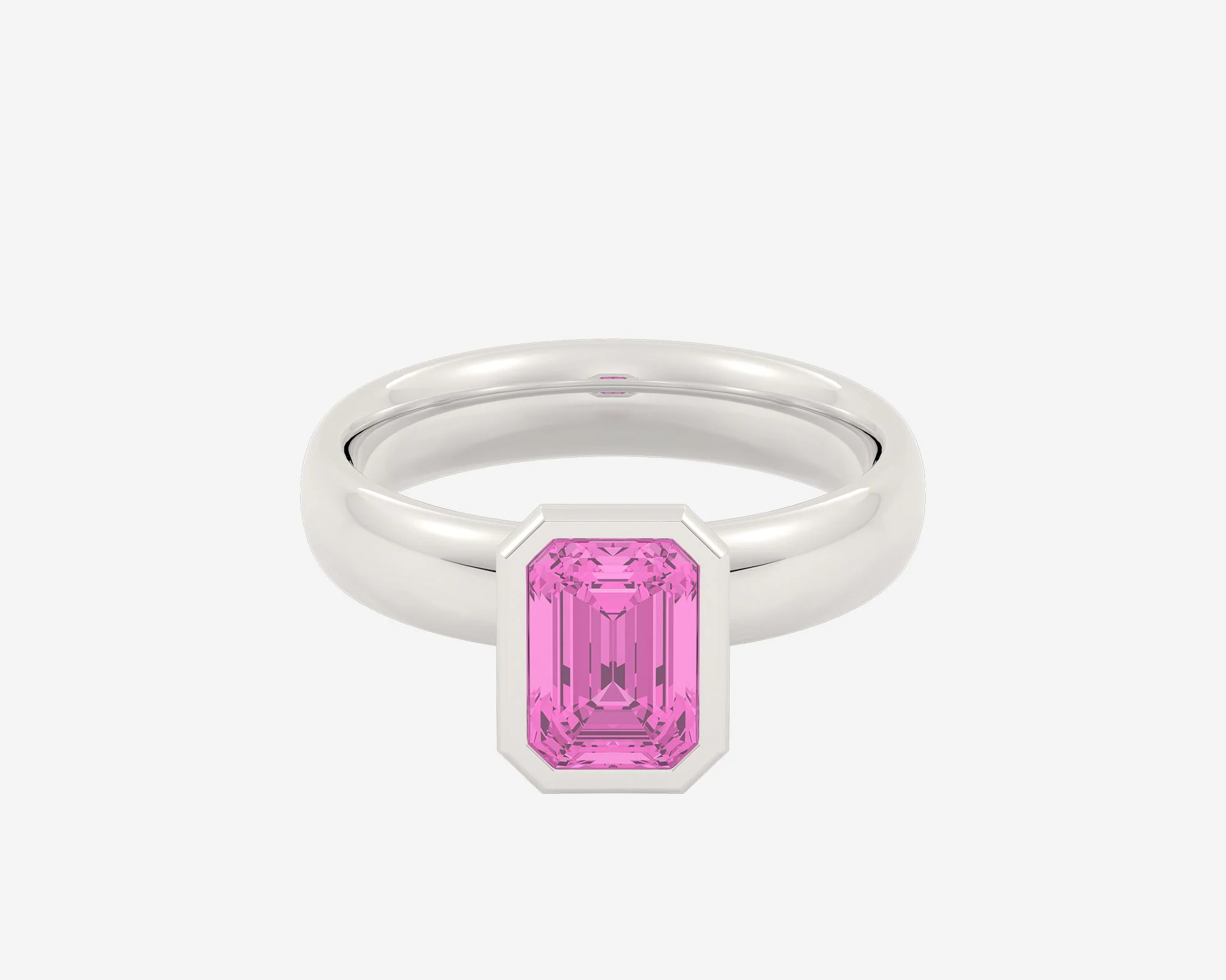 The Gem Bezel Solitaire — Emerald - Image 8