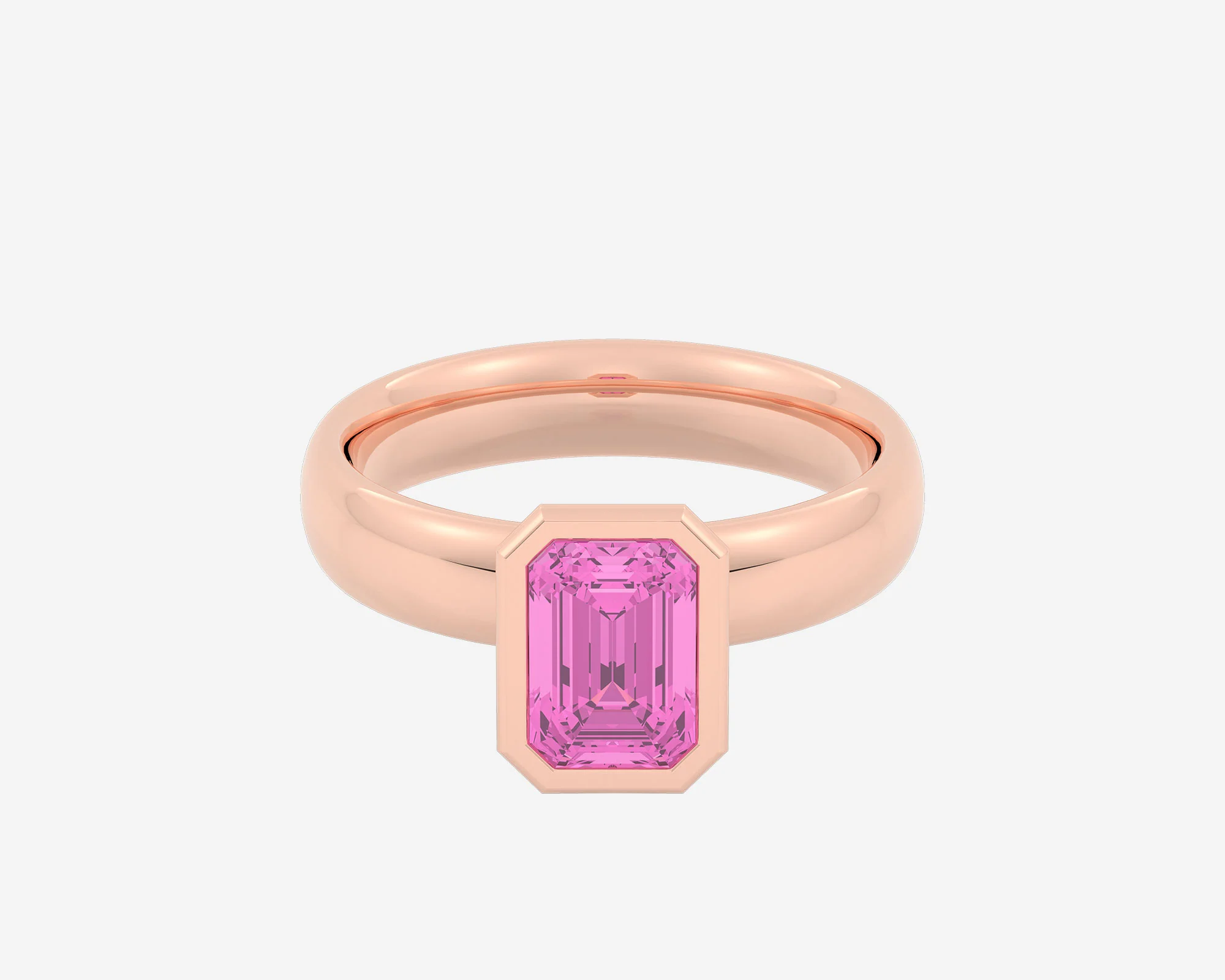The Gem Bezel Solitaire — Emerald - Image 9