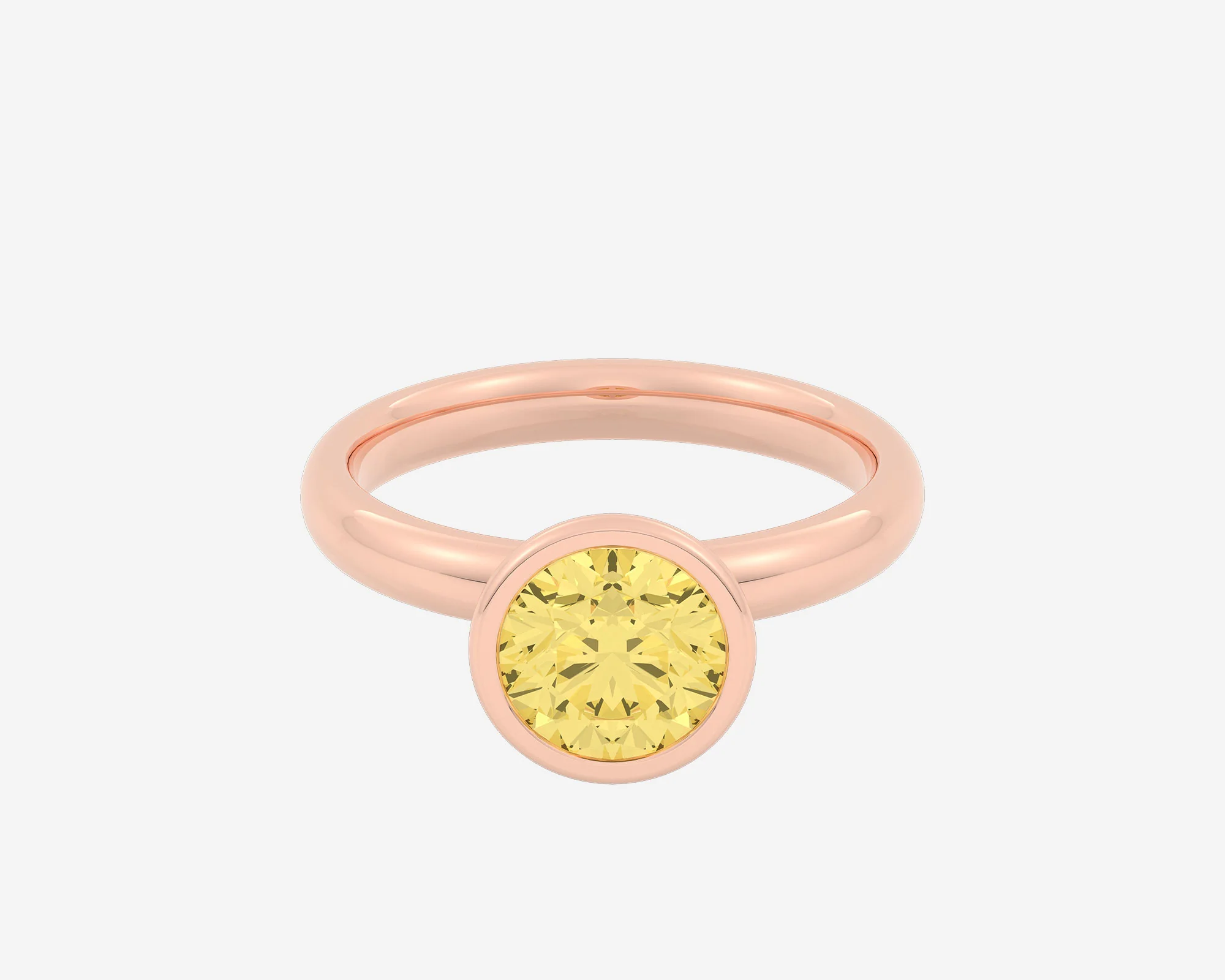The Gem Bezel Solitaire — Round - Image 6