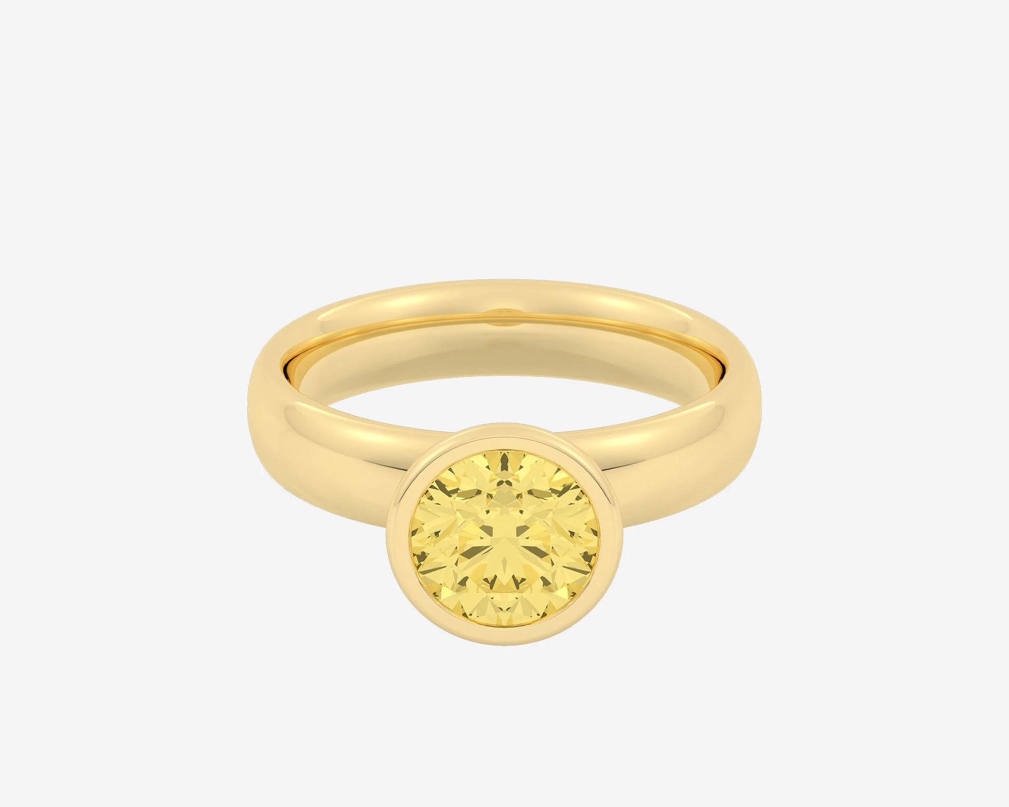 The Gem Bezel Solitaire — Round - Image 9