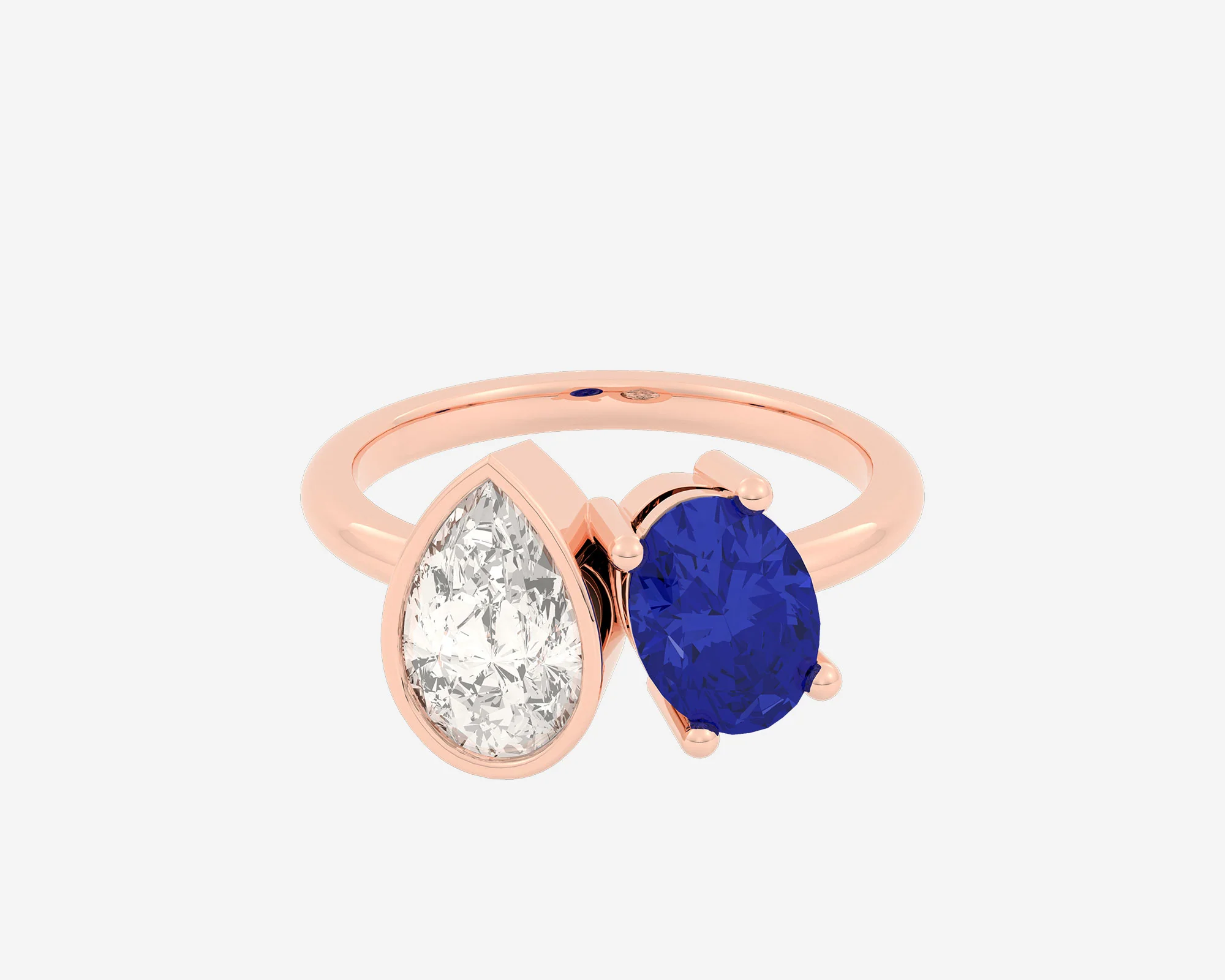 The Gem Bezel Toi et Moi — Pear/Oval - Image 3