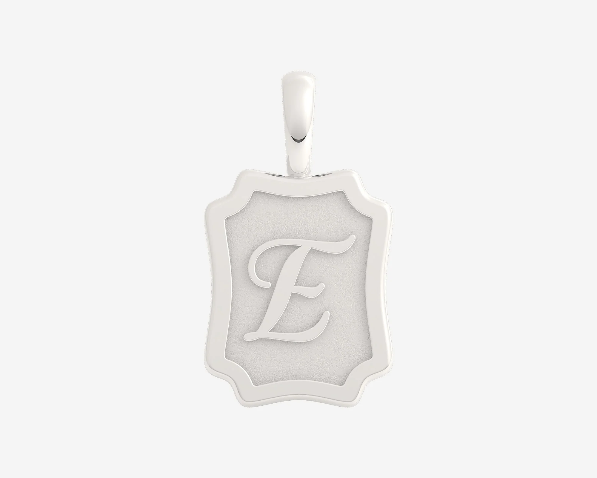 The Large Portrait Initial Pendant - Image 13