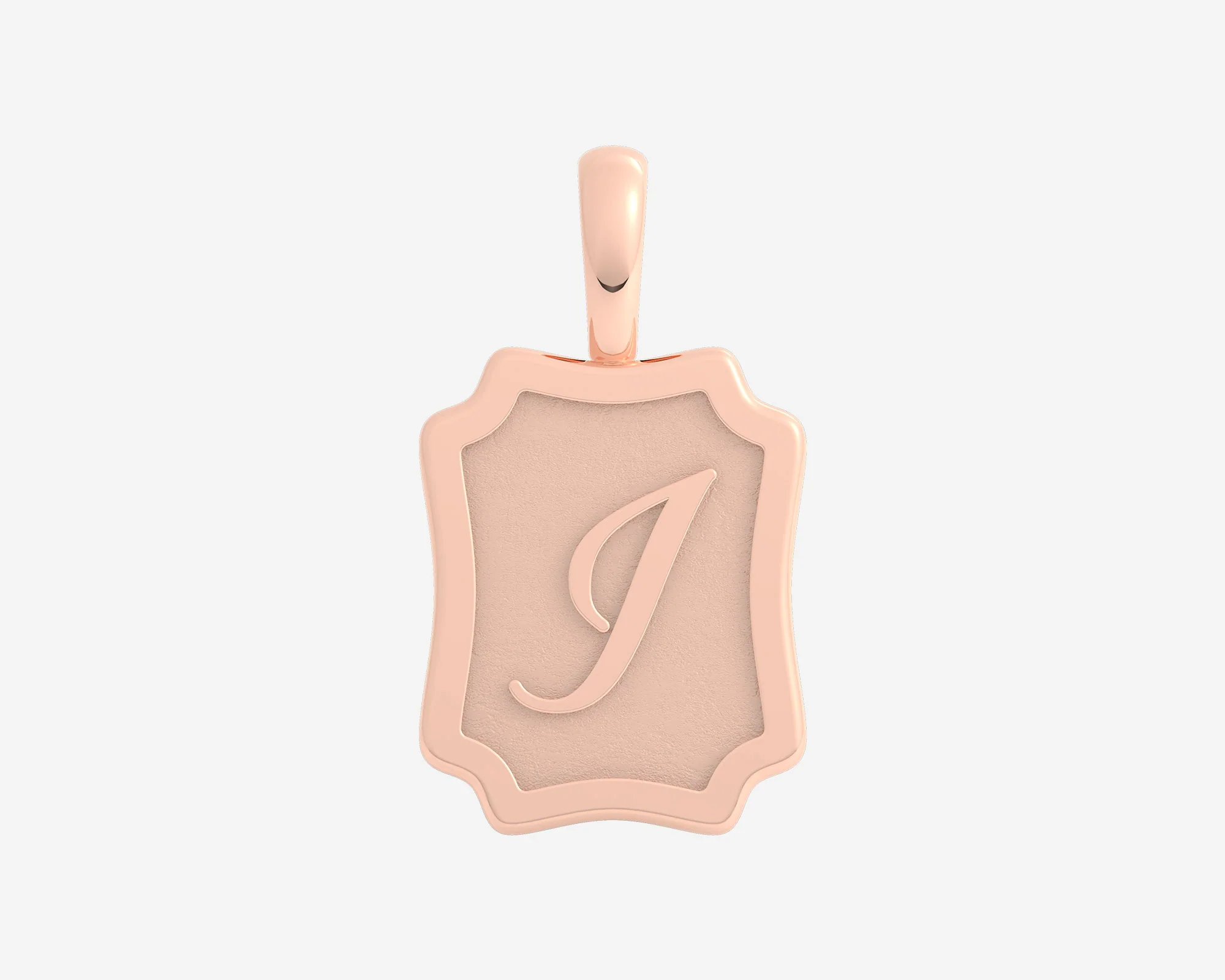 The Large Portrait Initial Pendant - Image 25