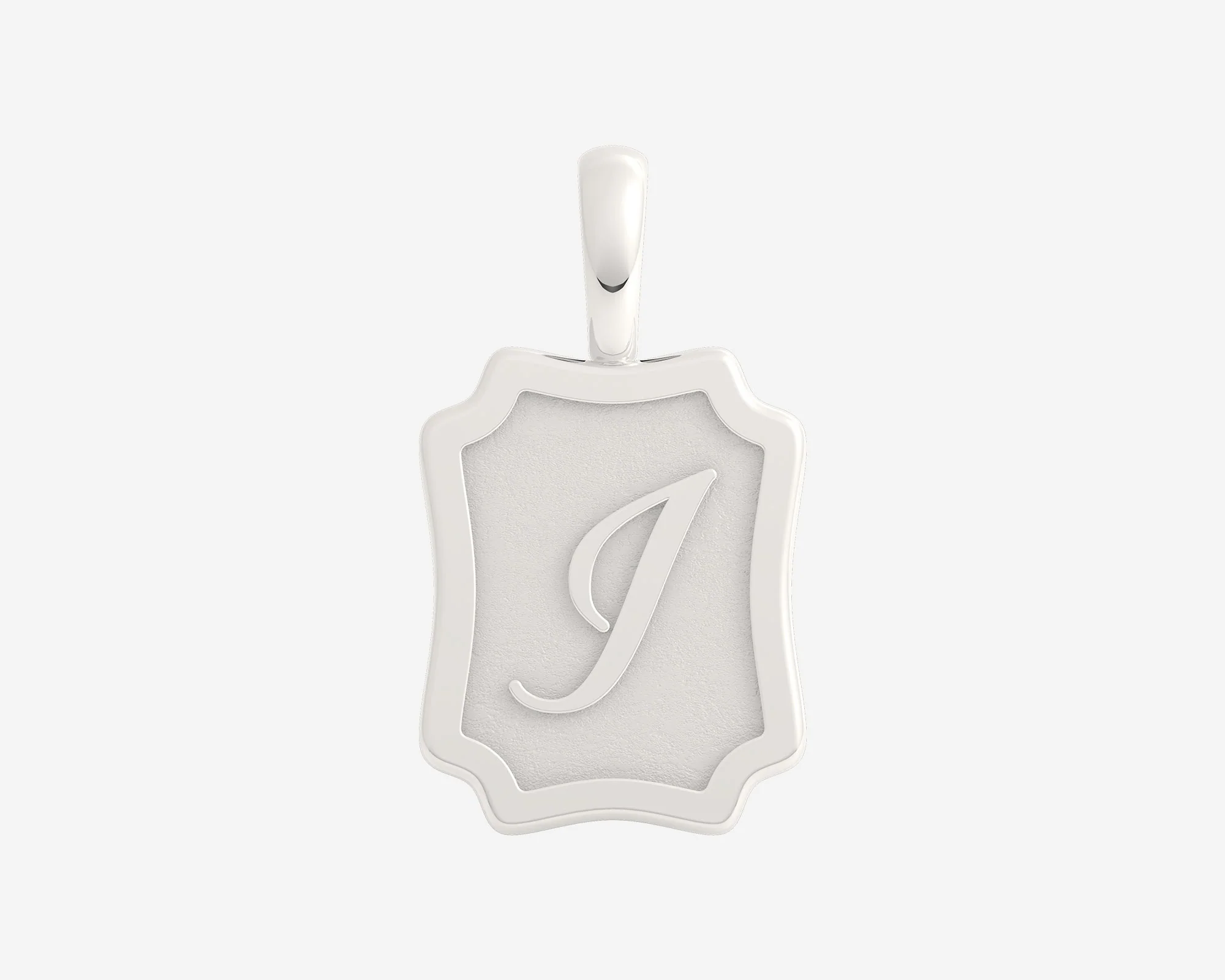 The Large Portrait Initial Pendant - Image 26