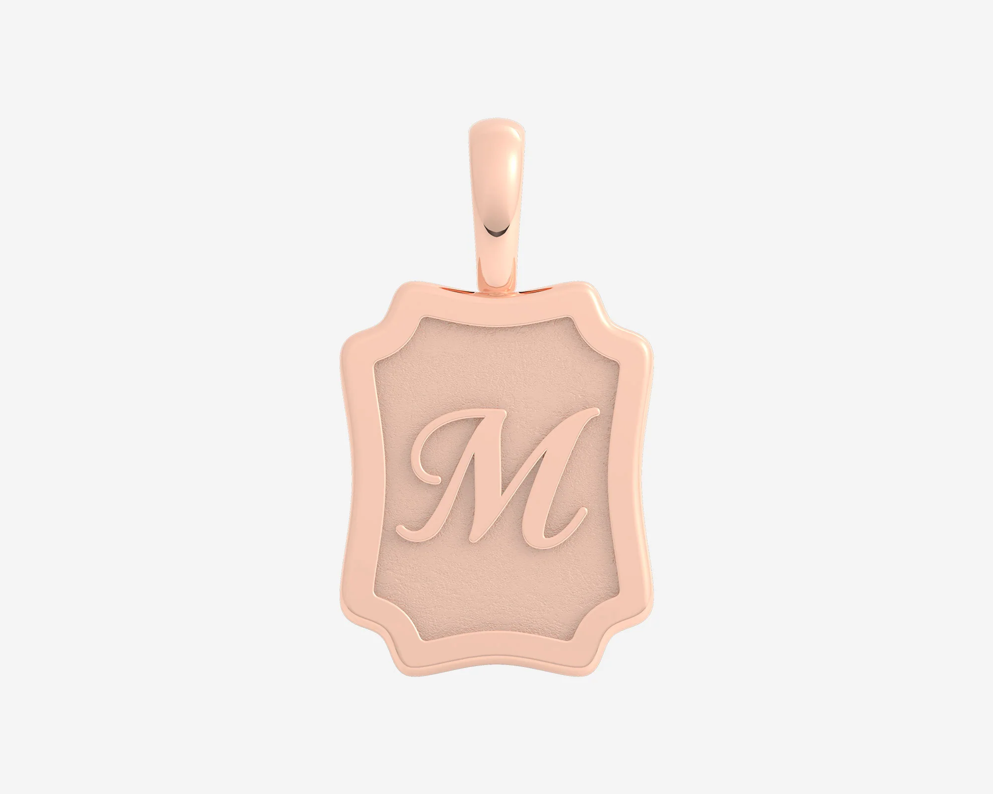 The Large Portrait Initial Pendant - Image 34