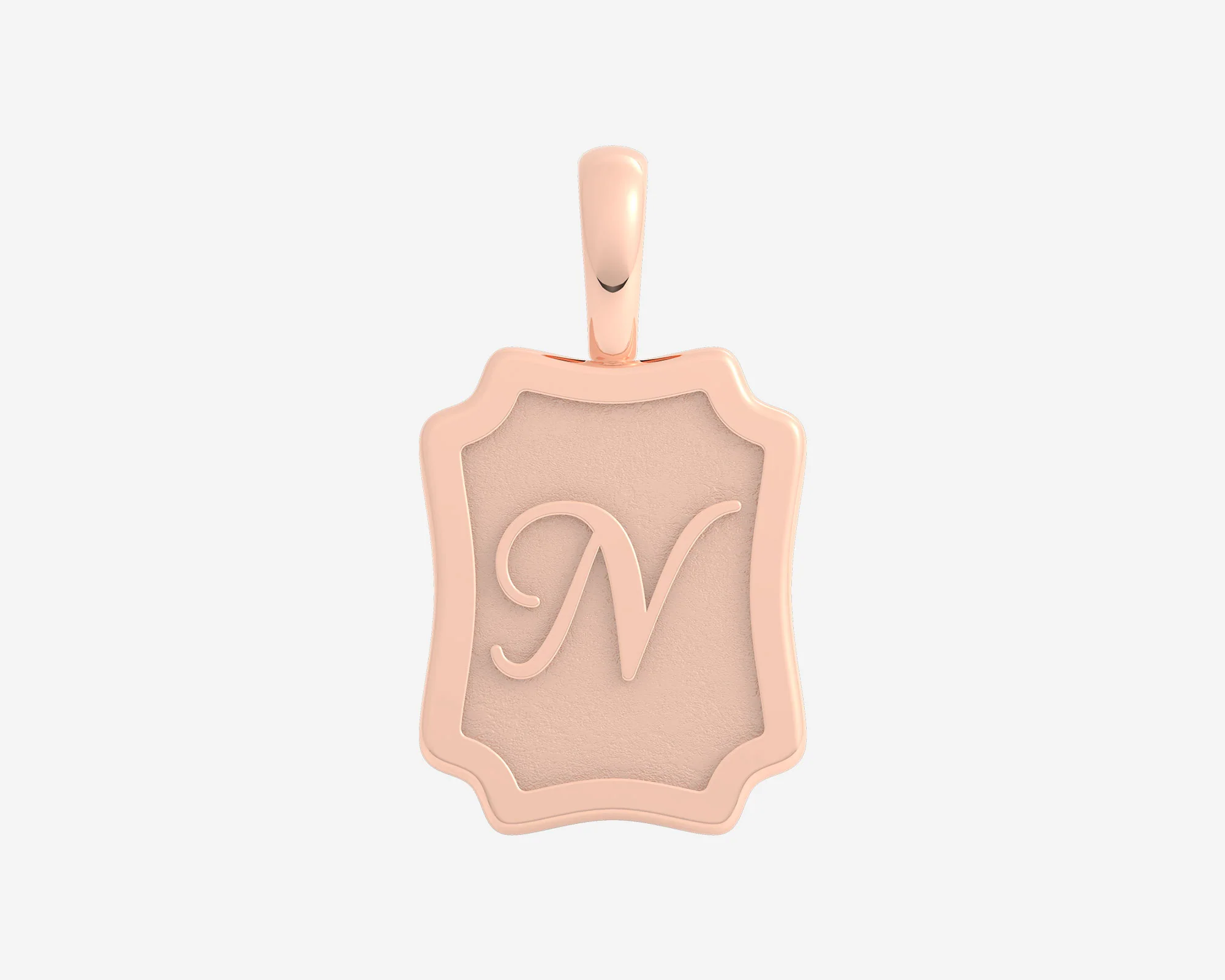 The Large Portrait Initial Pendant - Image 37
