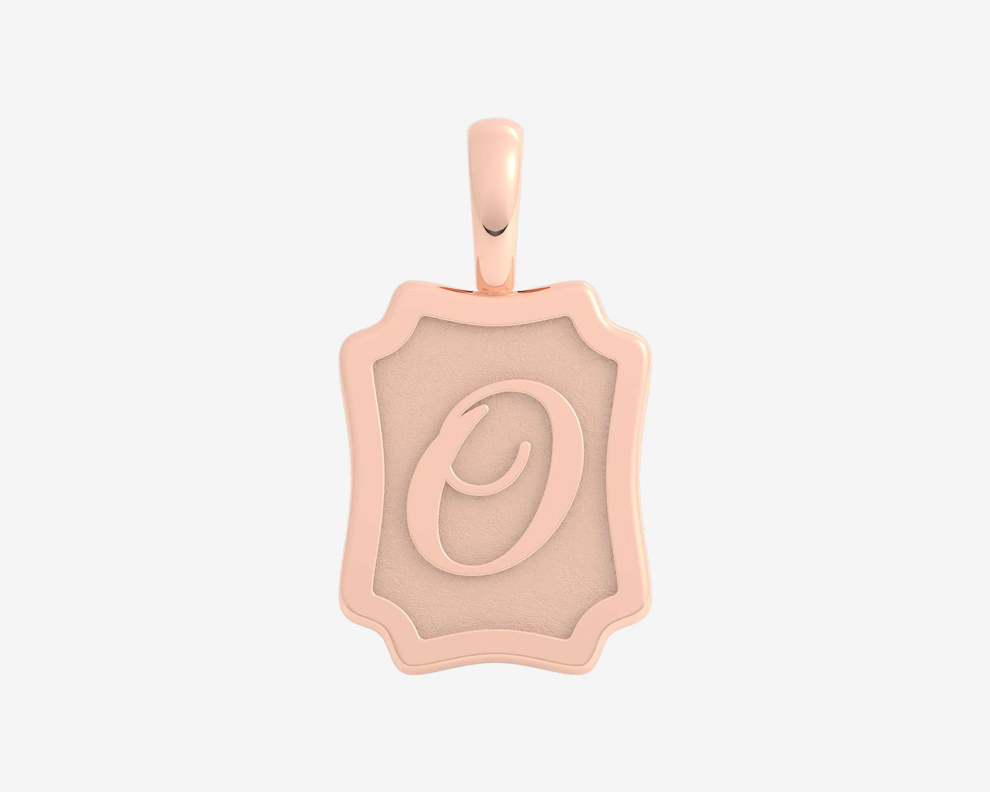 The Large Portrait Initial Pendant - Image 40