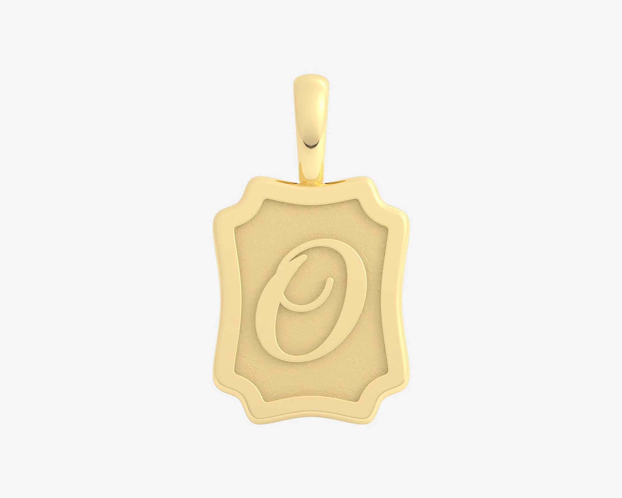 The Large Portrait Initial Pendant - Image 42