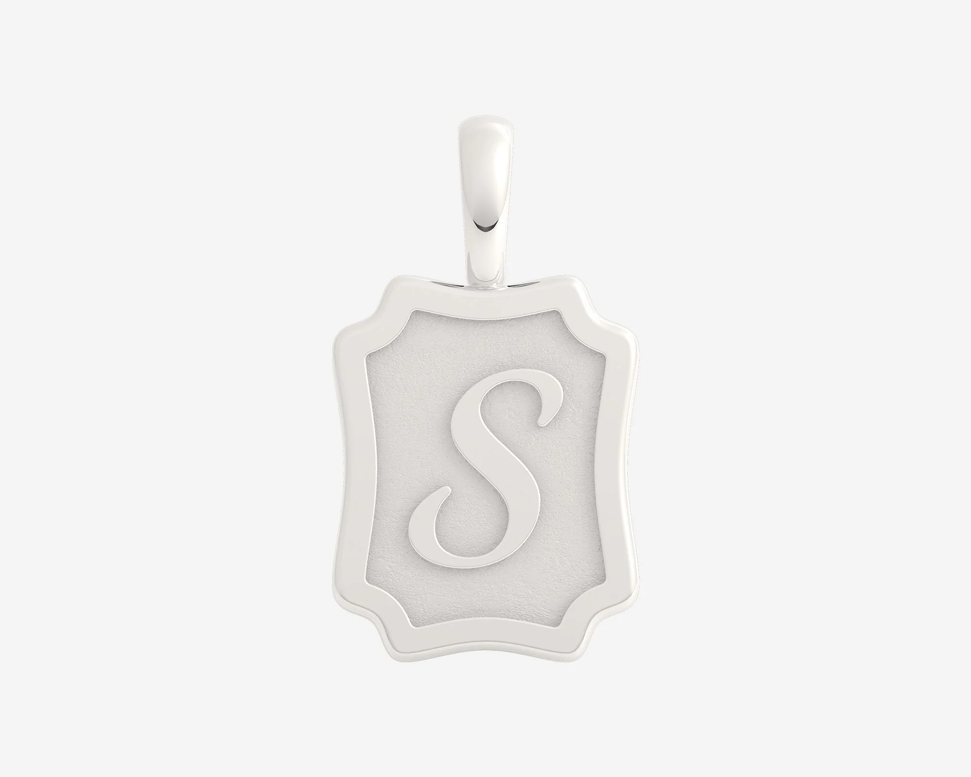 The Large Portrait Initial Pendant - Image 53